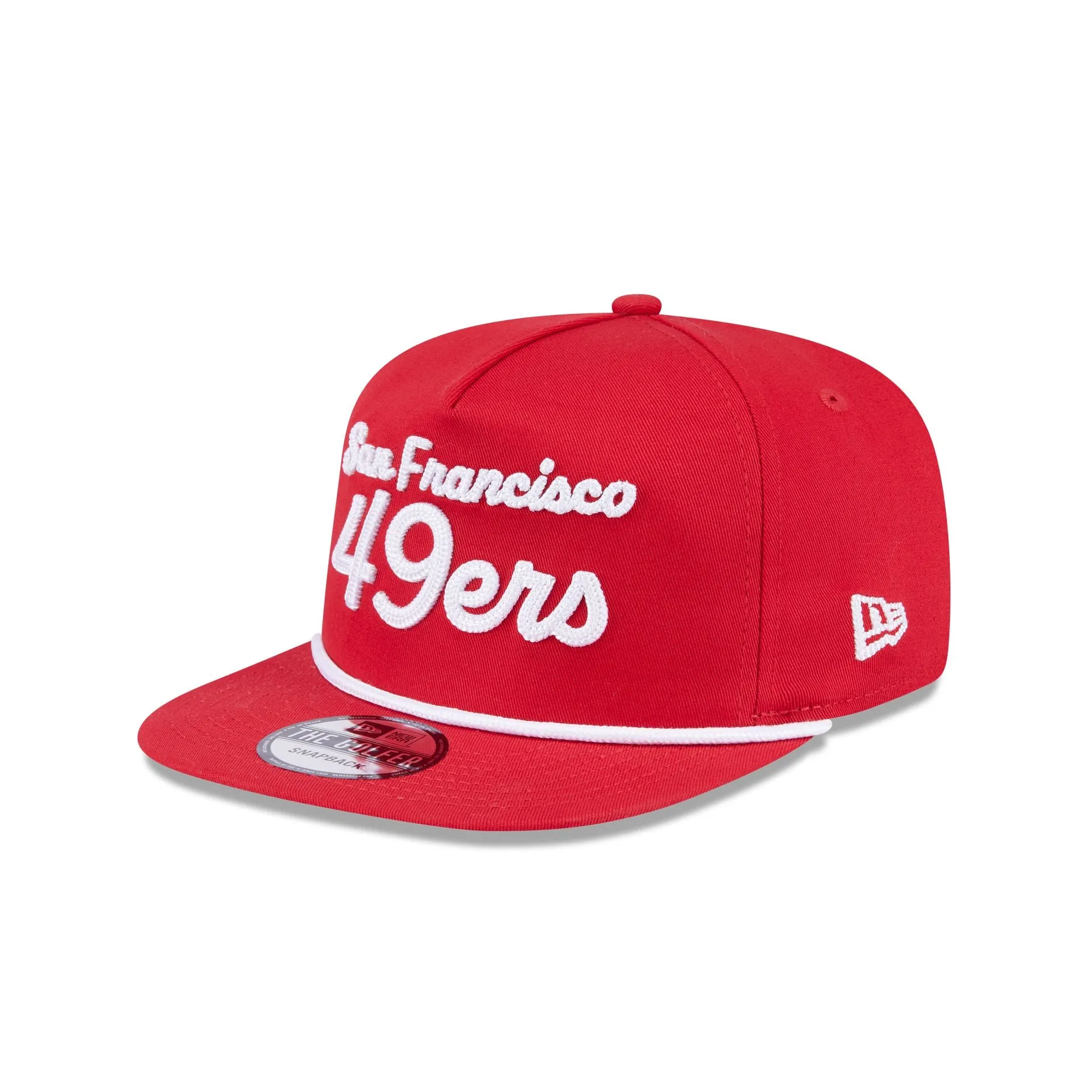 San Francisco 49ers Team Text Golfer Hat sold by New Era product image thumbnail 3