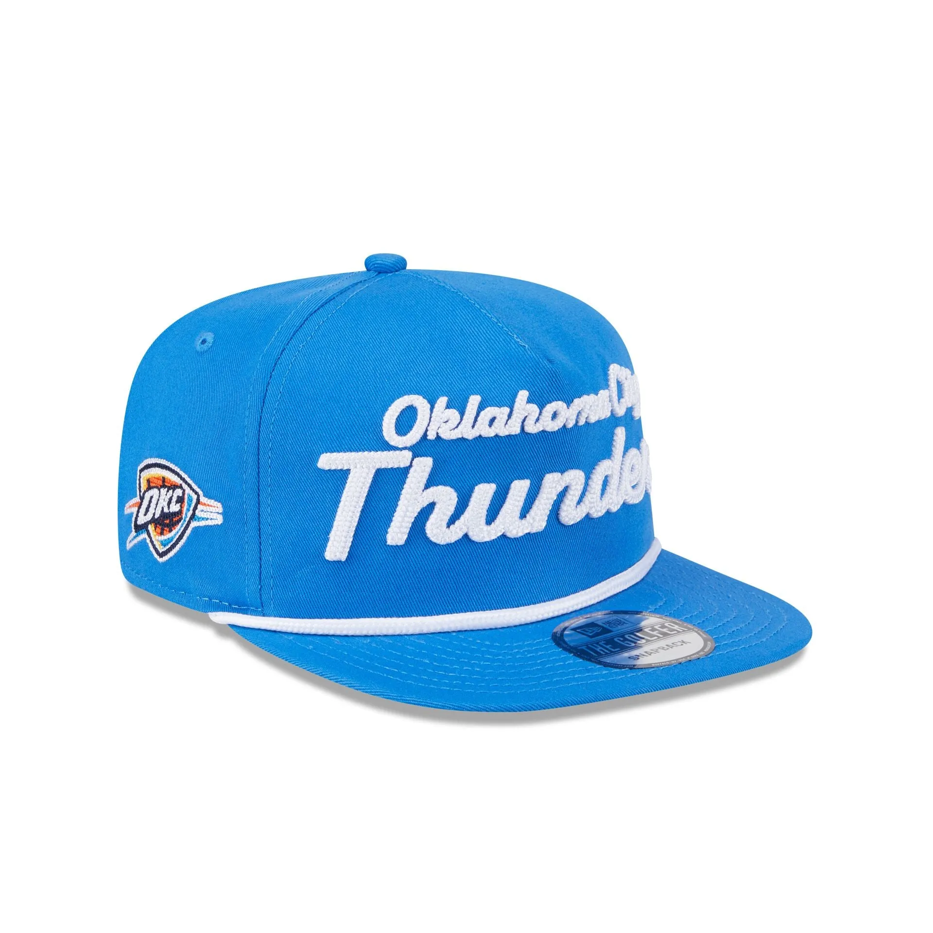 Oklahoma City Thunder Team Text Golfer Hat sold by New Era