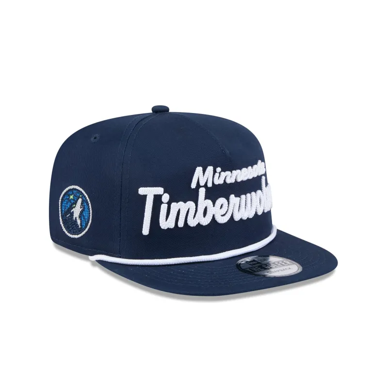 Minnesota Timberwolves Team Text Golfer Hat sold by New Era