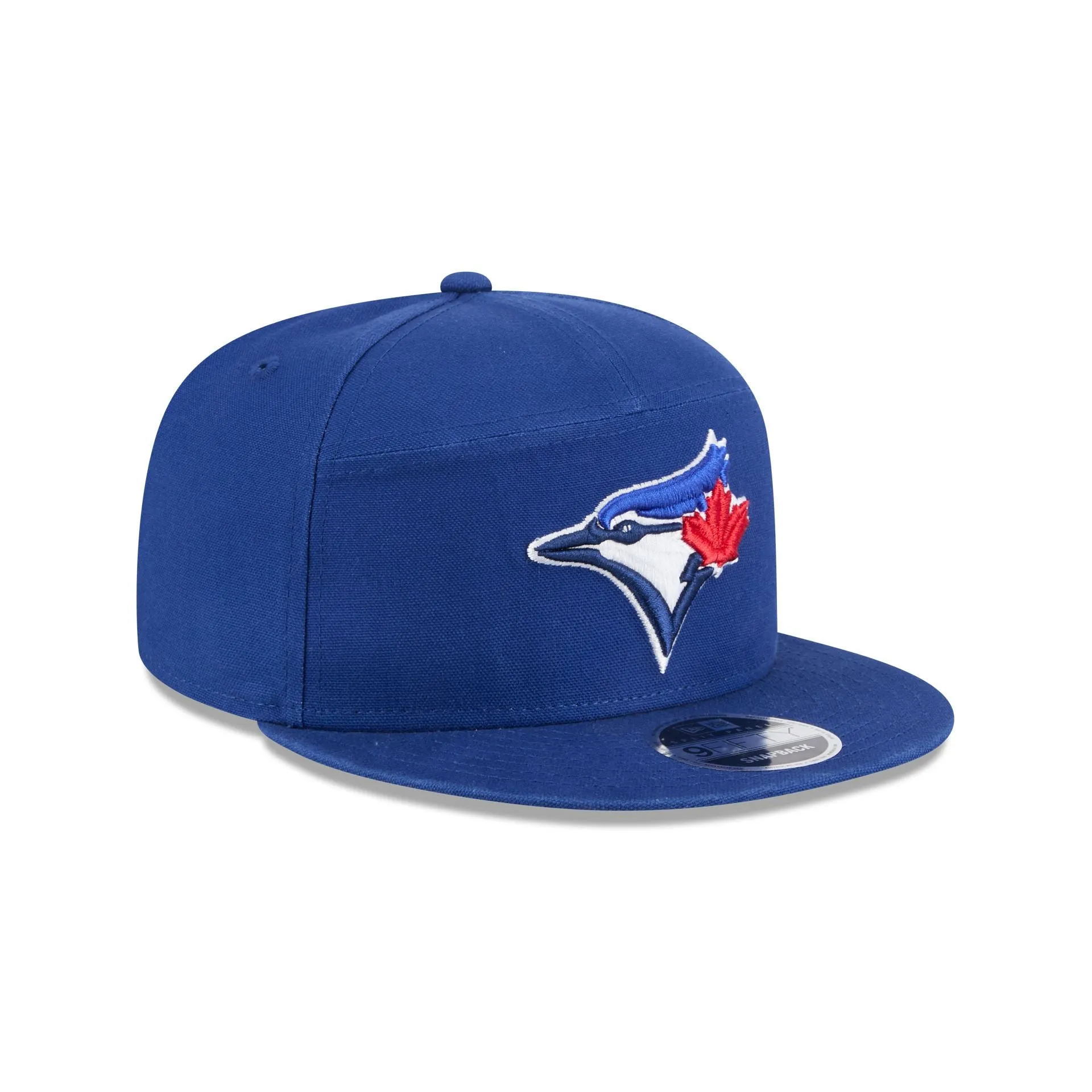 Toronto Blue Jays Cotton Canvas Split Panel 9FIFTY Trucker Hat sold by New Era product image thumbnail 3