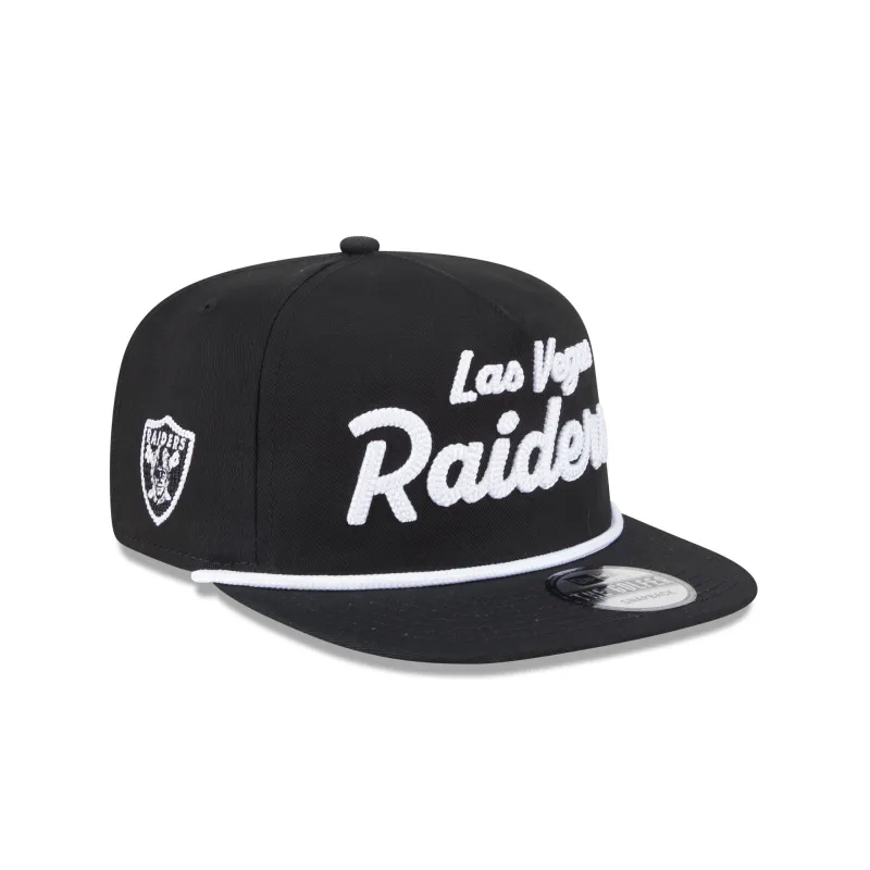 Las Vegas Raiders Team Text Golfer Hat sold by New Era