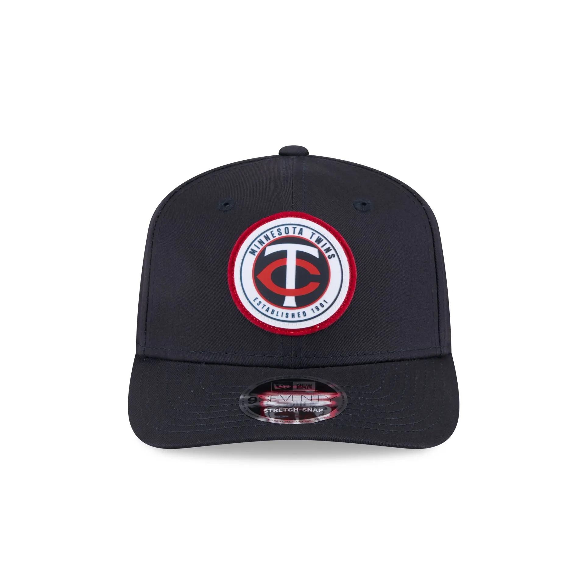 Minnesota Twins Circle Patch 9SEVENTY Stretch-Snap Hat sold by New Era product image thumbnail 2
