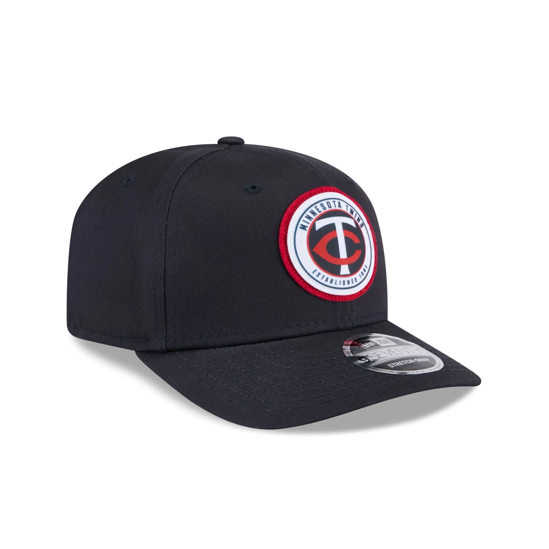 Minnesota Twins Circle Patch 9SEVENTY Stretch-Snap Hat sold by New Era product image thumbnail 3