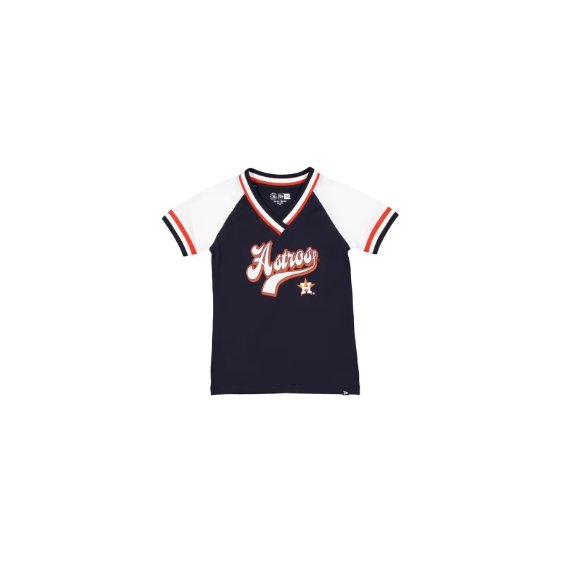 Houston Astros Girls Baseball T-Shirt sold by New Era