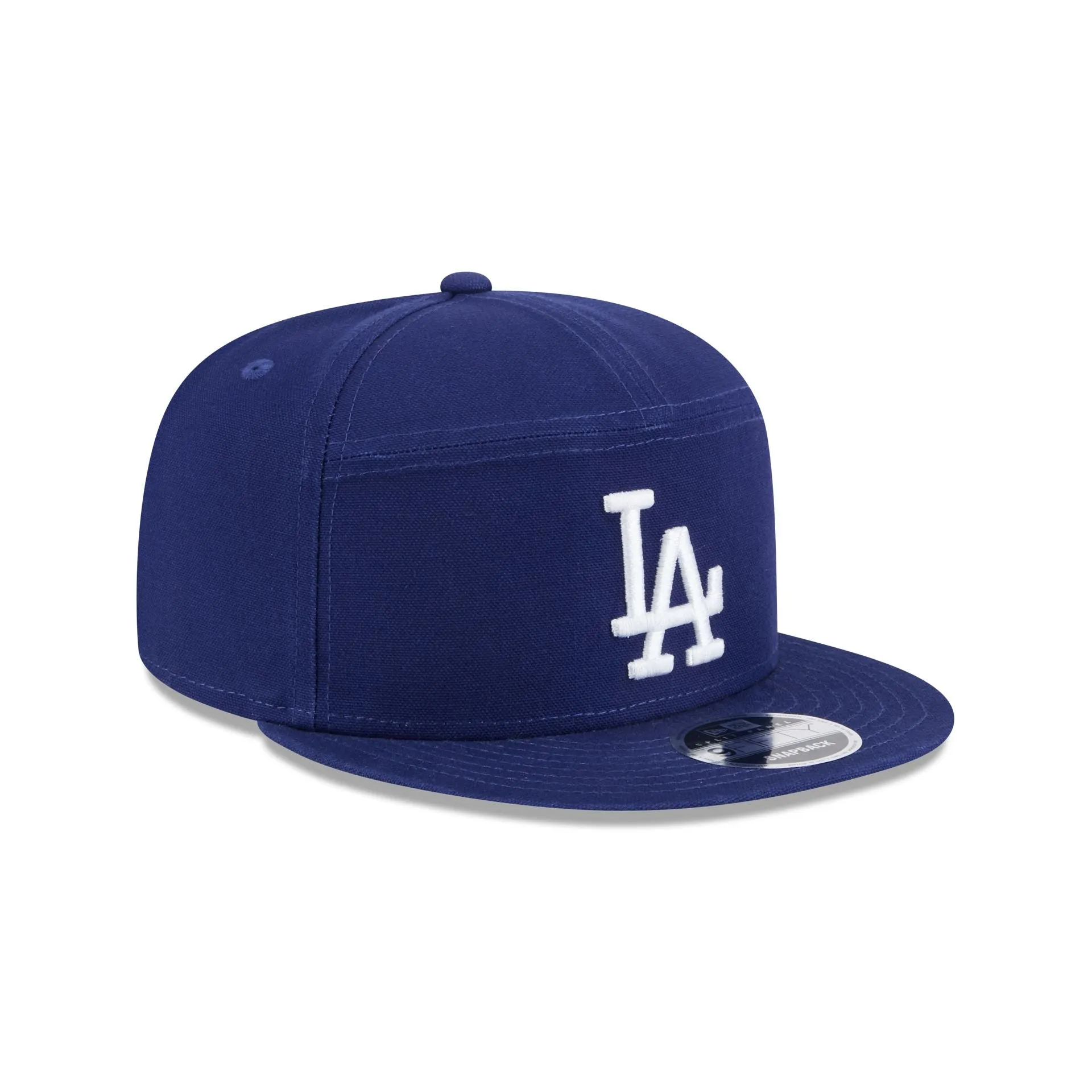 Los Angeles Dodgers Cotton Canvas Split Panel 9FIFTY Trucker Hat sold by New Era product image thumbnail 3