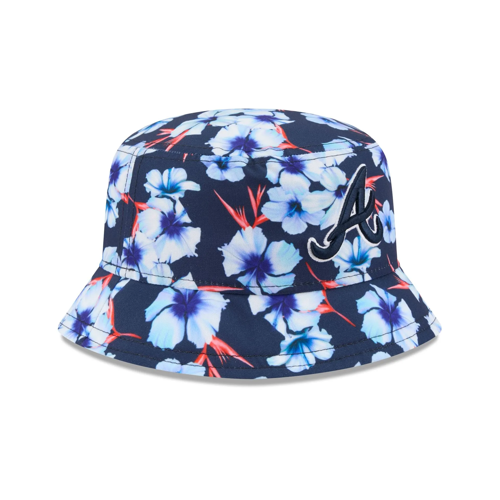 Atlanta Braves Pattern Bucket Hat sold by New Era product image thumbnail 3