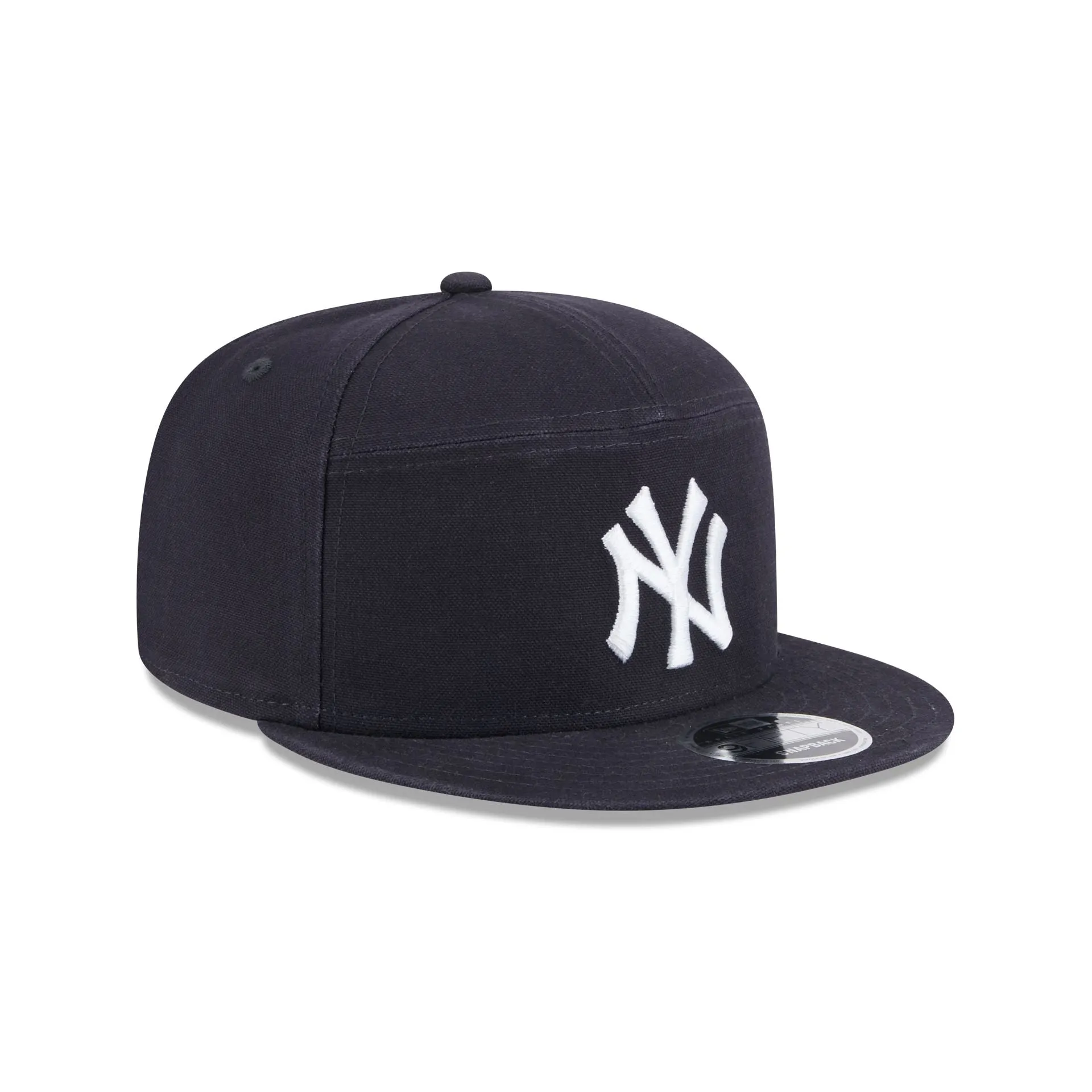 New York Yankees Cotton Canvas Split Panel 9FIFTY Trucker Hat sold by New Era product image thumbnail 3