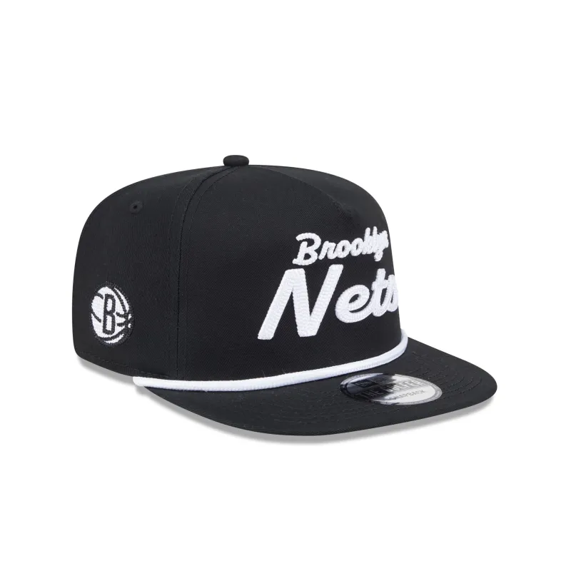 Brooklyn Nets Team Text Golfer Hat sold by New Era