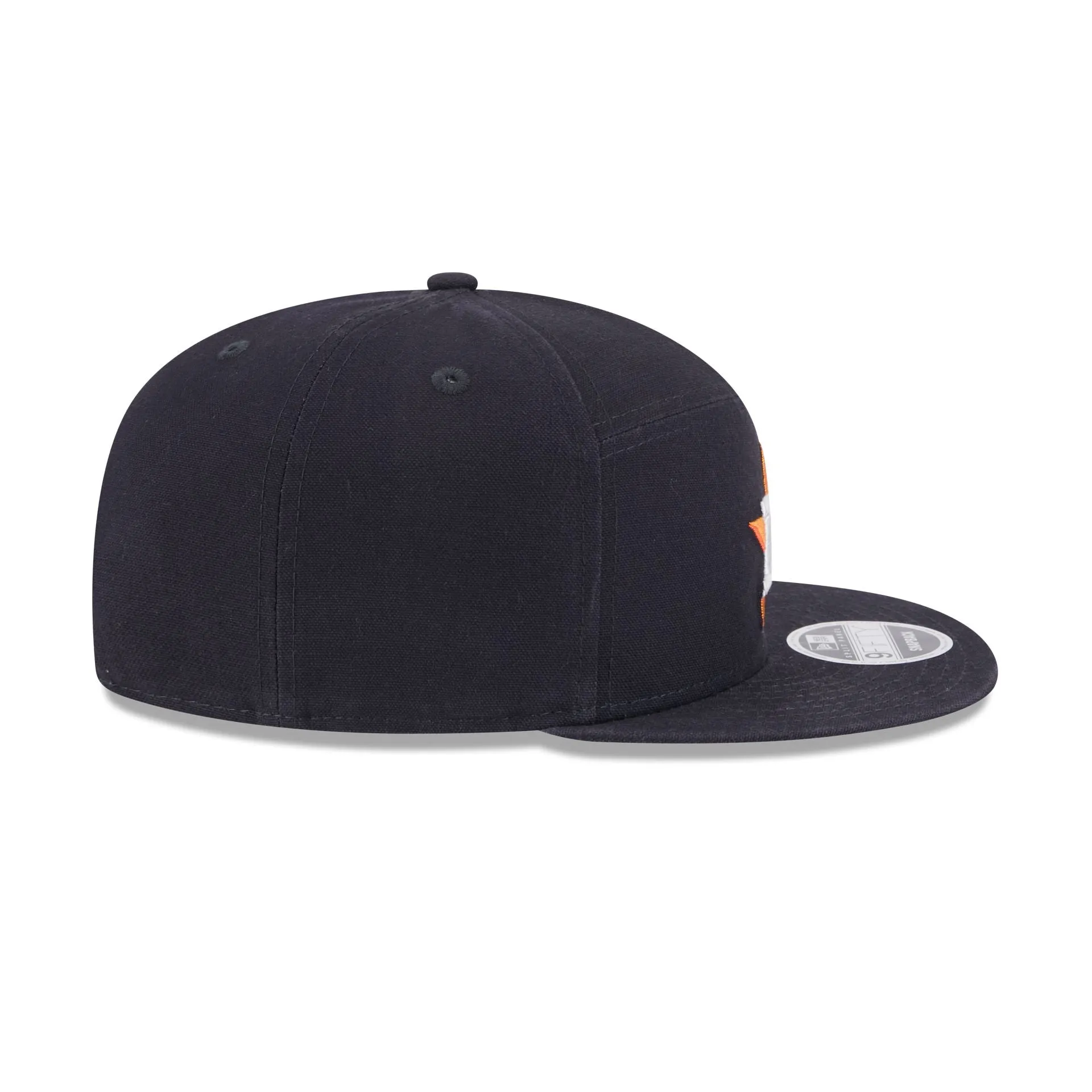 Houston Astros Cotton Canvas Split Panel 9FIFTY Trucker Hat sold by New Era product image thumbnail 5