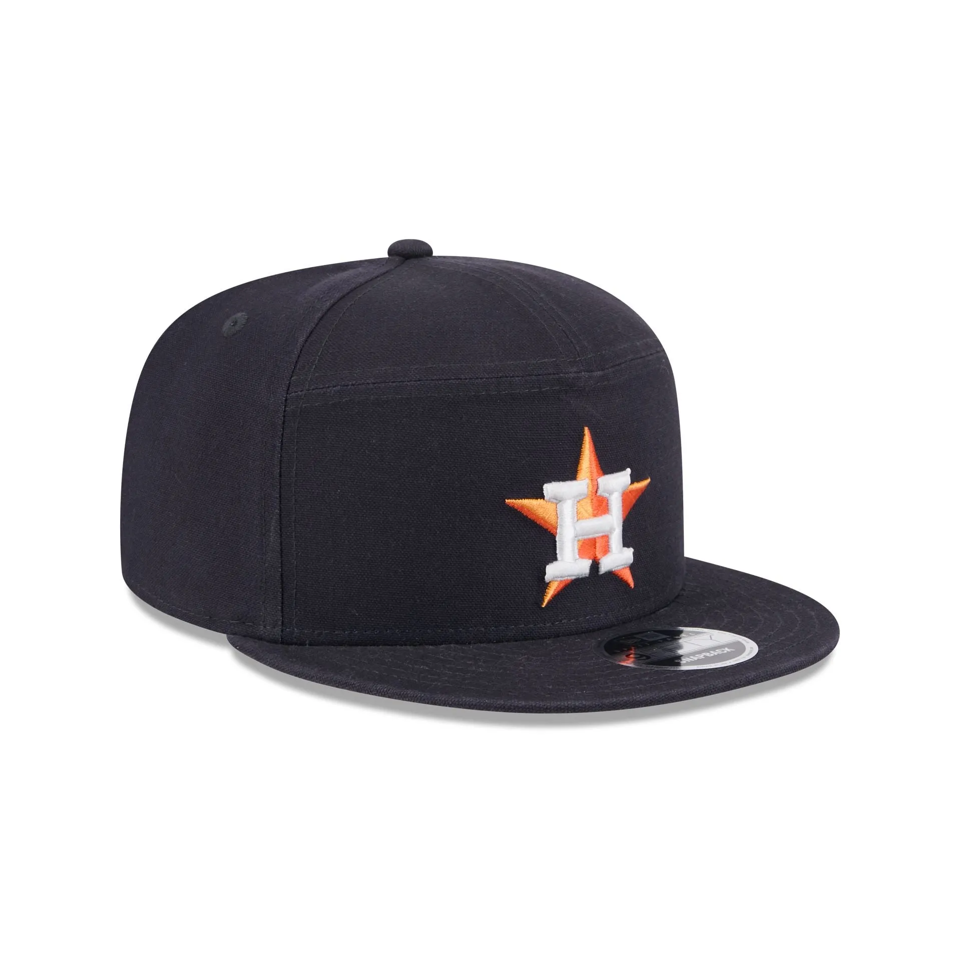 Houston Astros Cotton Canvas Split Panel 9FIFTY Trucker Hat sold by New Era product image thumbnail 3