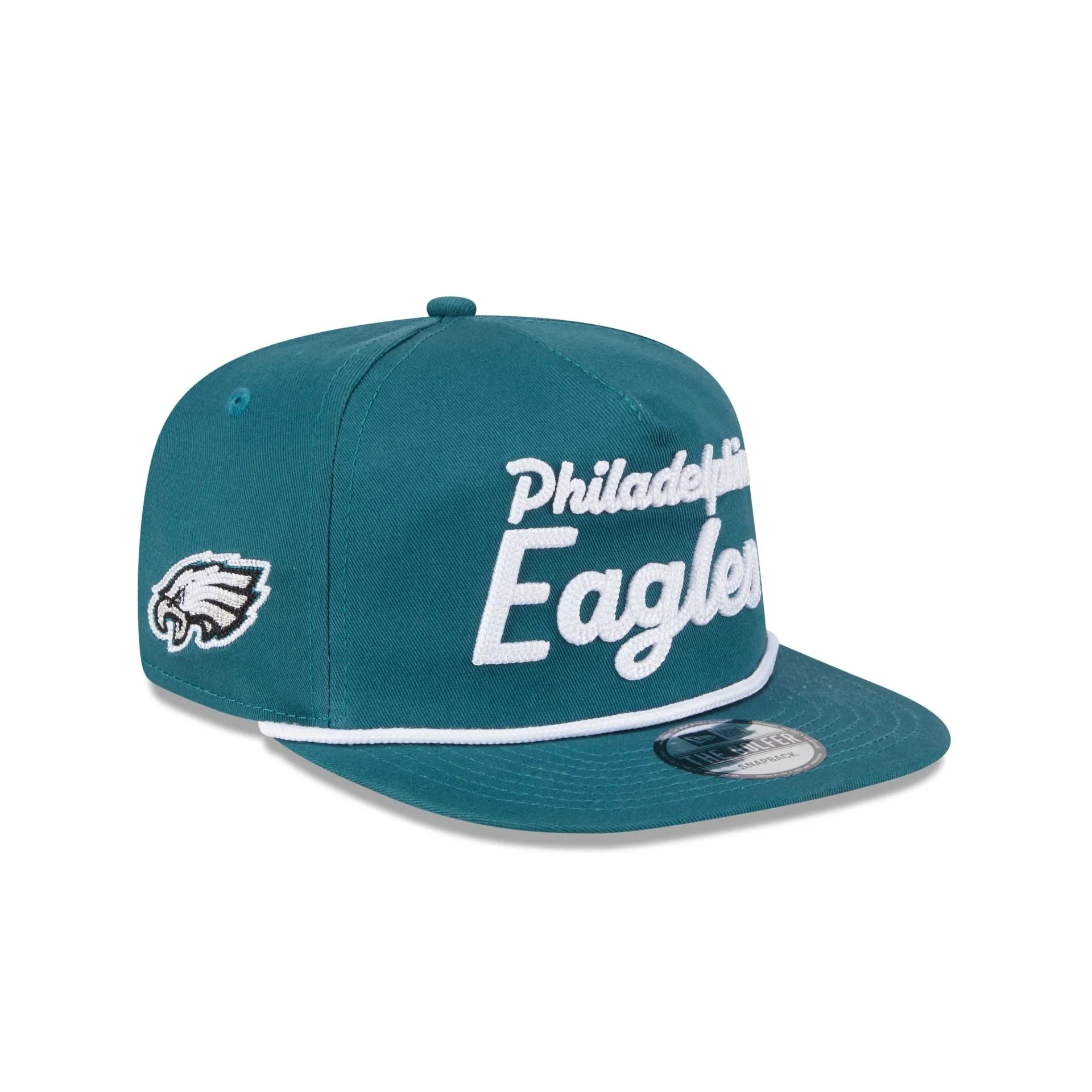 Philadelphia Eagles Team Text Golfer Hat sold by New Era