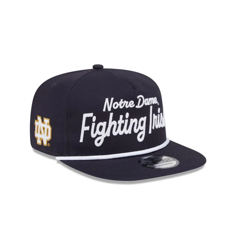 Notre Dame Fighting Irish Team Text Golfer Hat sold by New Era