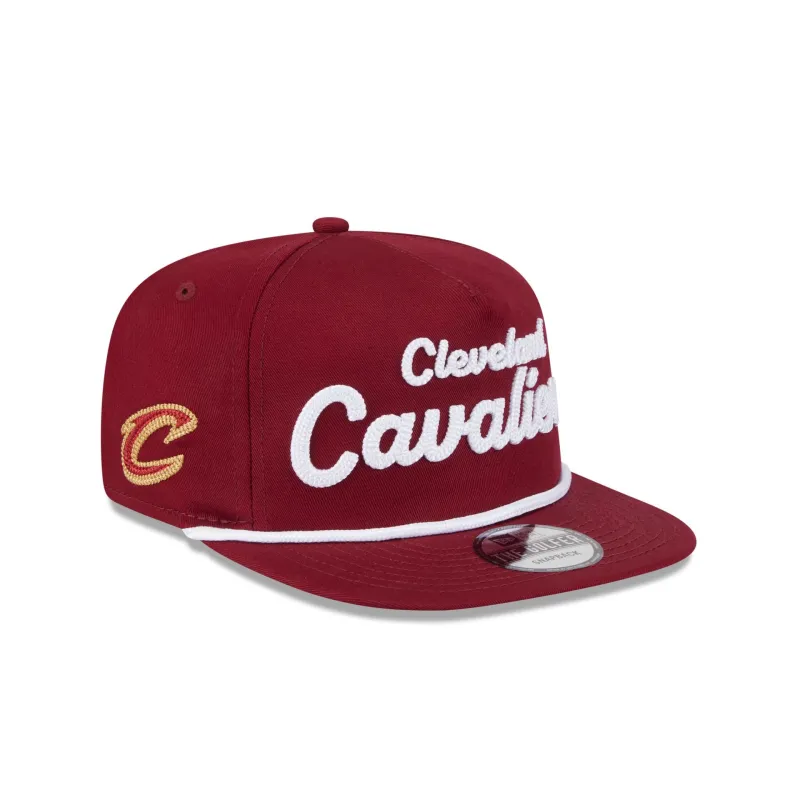 Cleveland Cavaliers Team Text Golfer Hat made by New Era