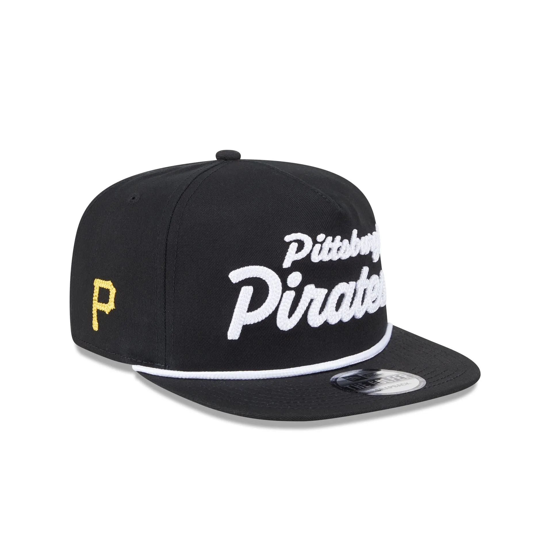 Pittsburgh Pirates Team Text Golfer Hat sold by New Era