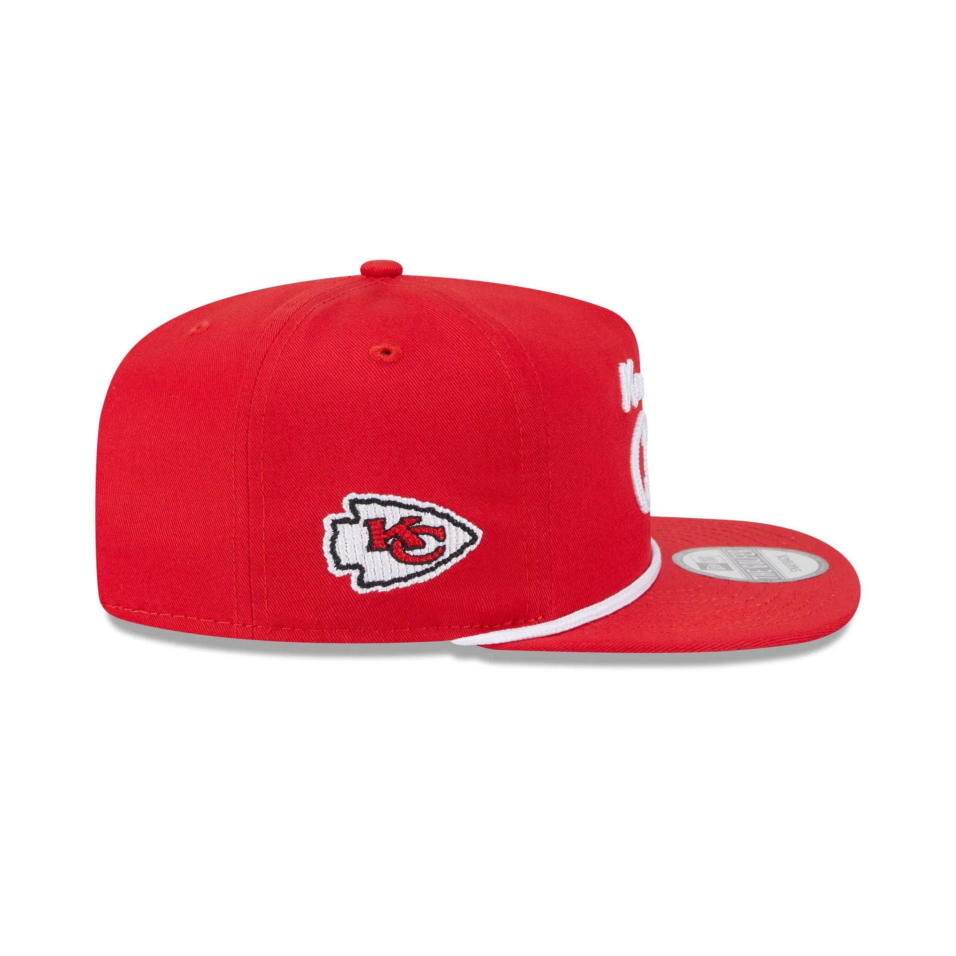 Kansas City Chiefs Team Text Golfer Hat sold by New Era product image thumbnail 4