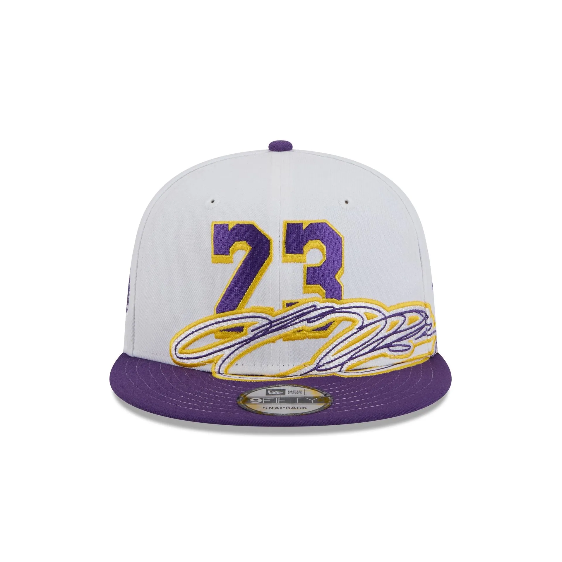 Los Angeles Lakers Lebron James Signature 9FIFTY Snapback Hat sold by New Era product image thumbnail 2