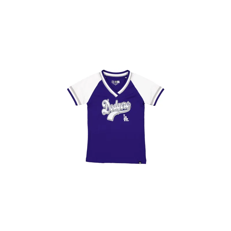 Los Angeles Dodgers Baseball Girls T-Shirt sold by New Era