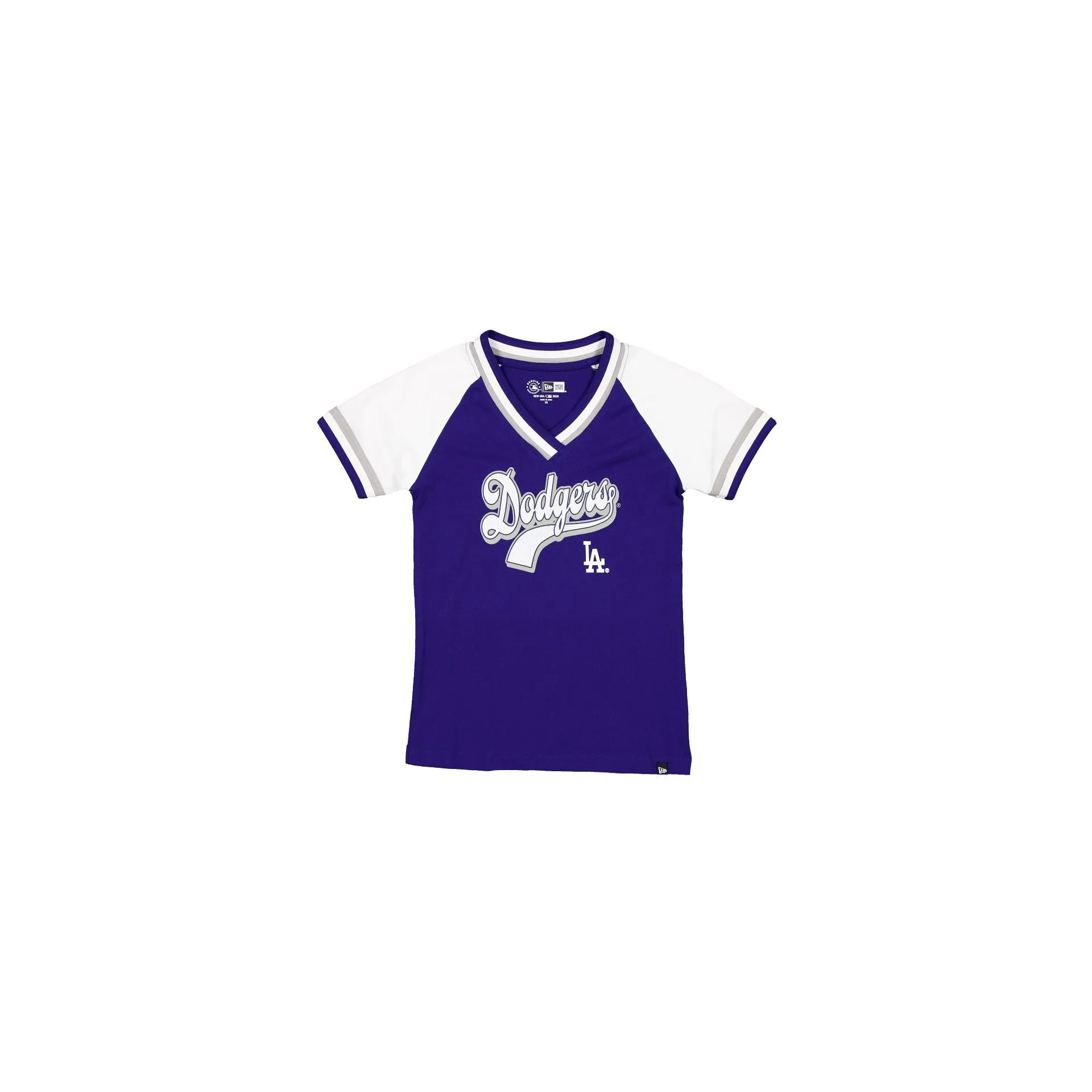 Los Angeles Dodgers Girls Baseball T-Shirt sold by New Era