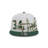 Milwaukee Bucks Giannis Antetokounmpo Signature 9FIFTY Snapback Hat sold by New Era