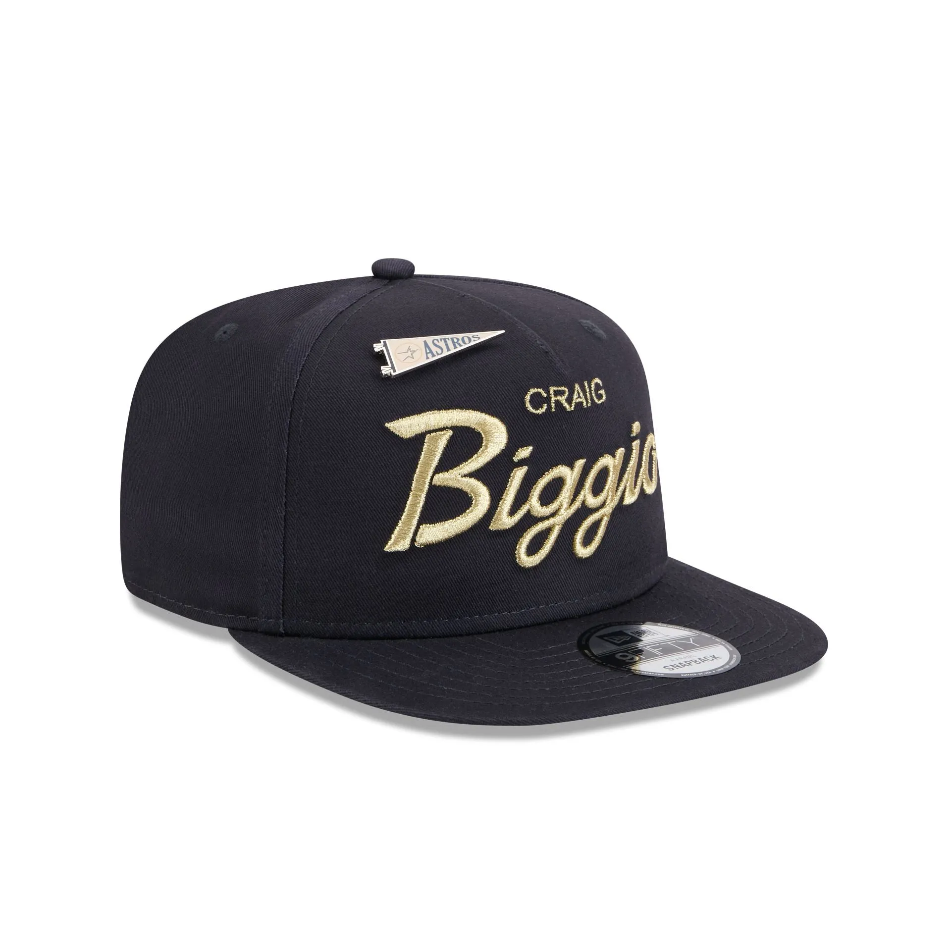 Houston Astros Craig Biggio 9FIFTY A-Frame Snapback Hat sold by New Era product image thumbnail 3