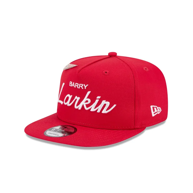 Cincinnati Reds Barry Larkin 9FIFTY A-Frame Snapback Hat sold by New Era