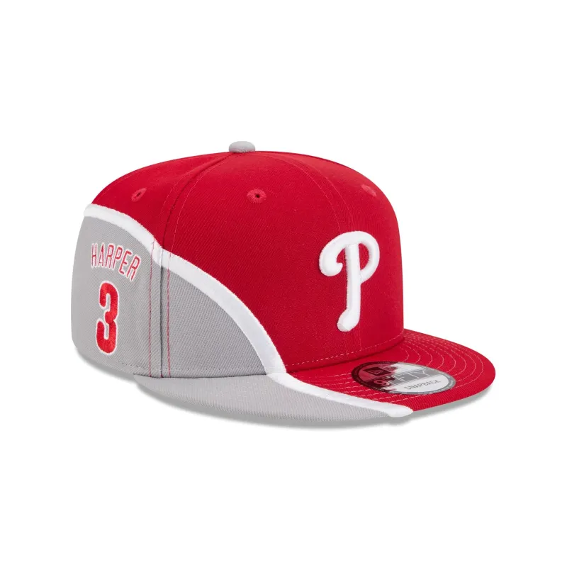 Philadelphia Phillies Bryce Harper 9FIFTY Snapback Hat sold by New Era