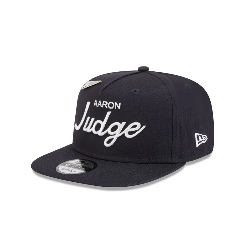 New York Yankees Aaron Judge 9FIFTY A-Frame Snapback Hat sold by New Era