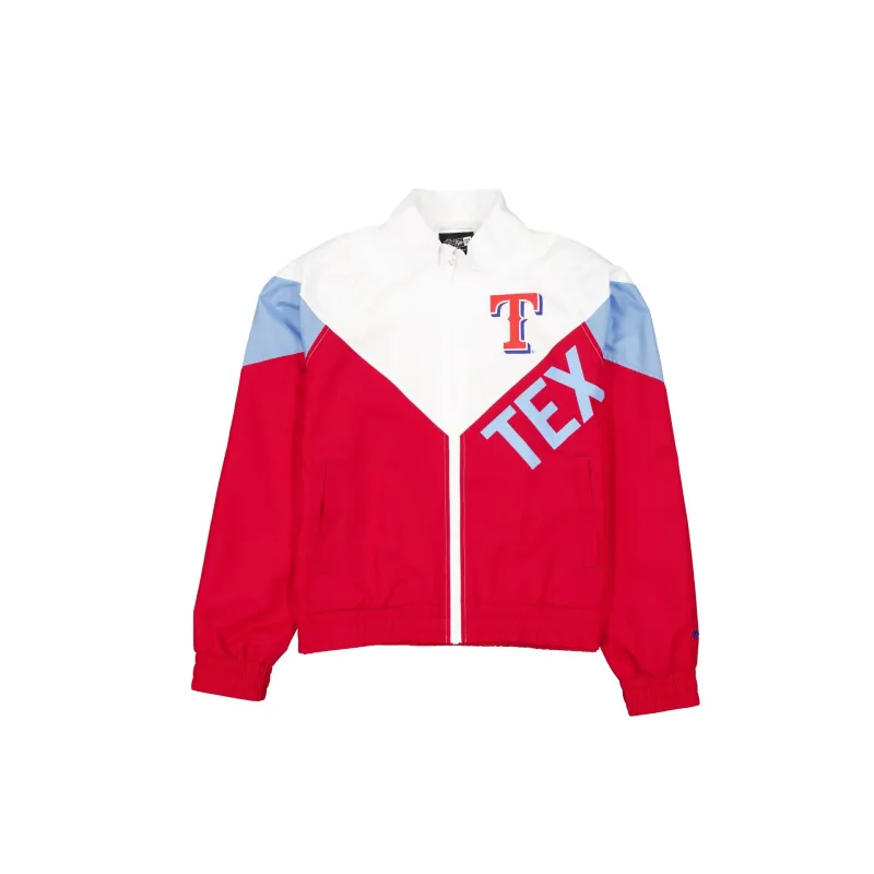 Texas Rangers Leisure Women's Windbreaker sold by New Era