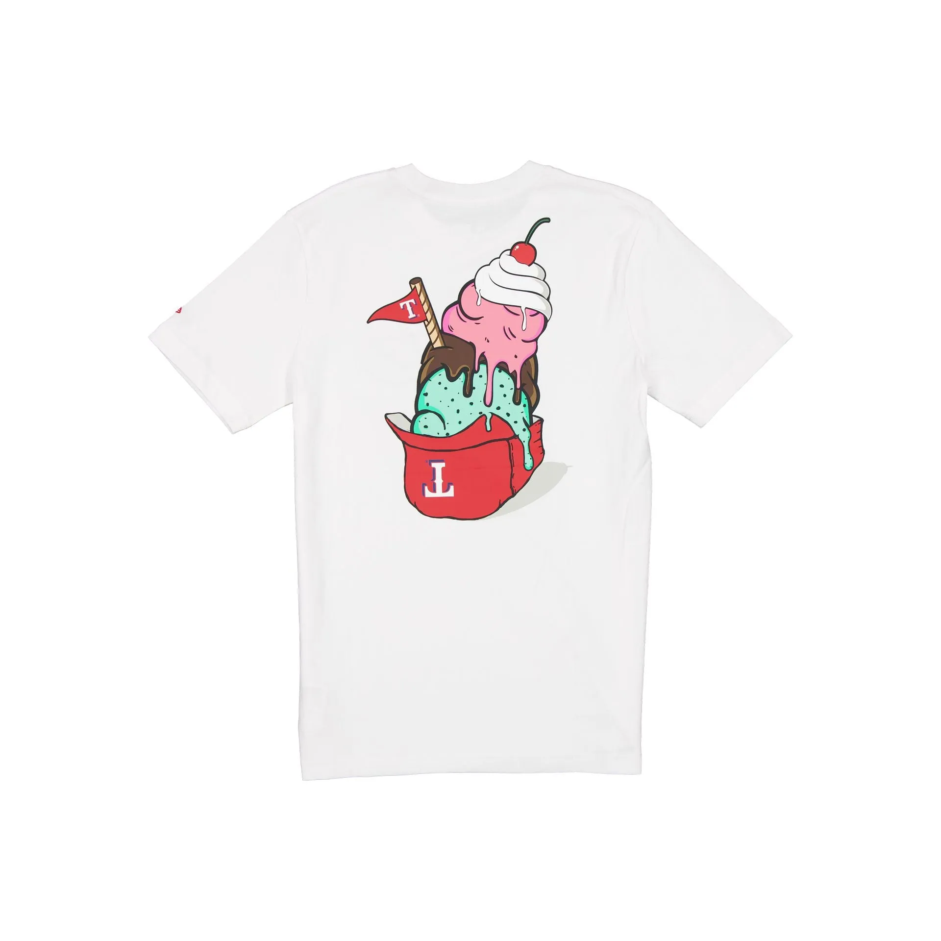 Texas Rangers Game Day Ice Cream T-Shirt sold by New Era product image thumbnail 2