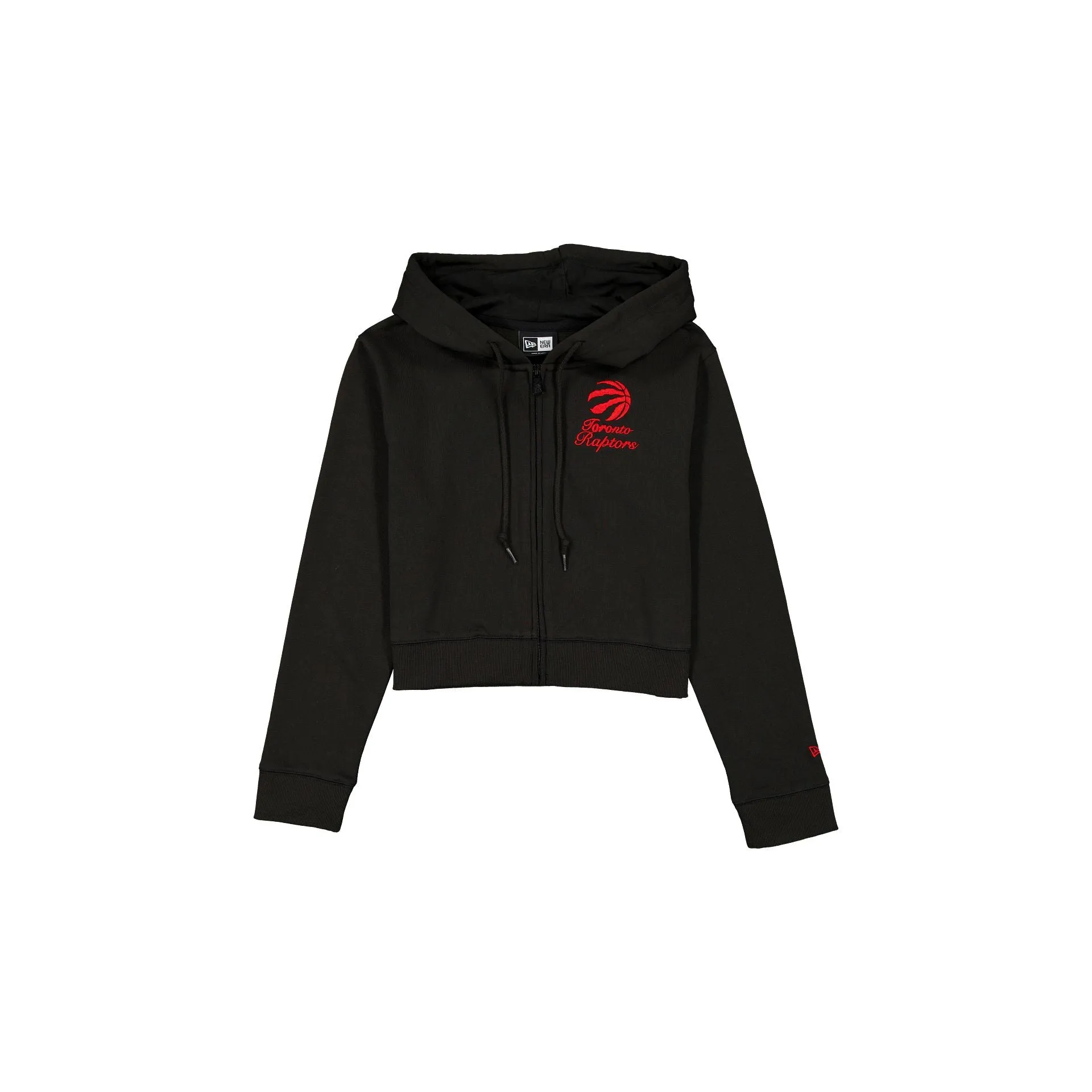 Toronto Raptors Game Day Cropped Women's Zipper Hoodie sold by New Era