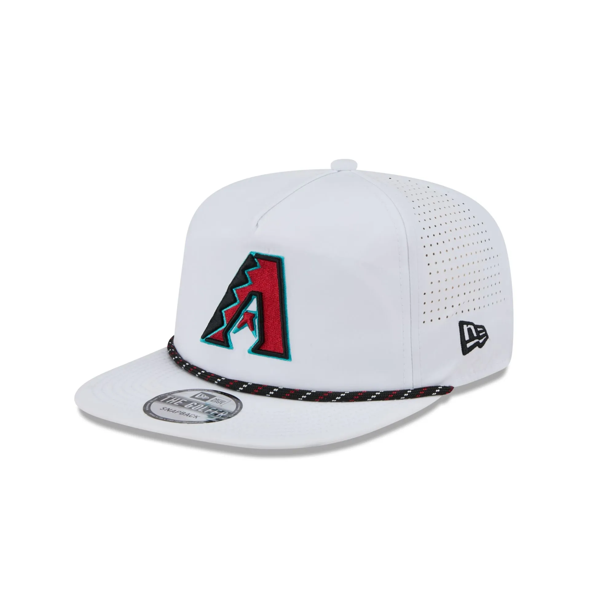 Arizona Diamondbacks Optic White Performance Rope Golfer Hat sold by New Era