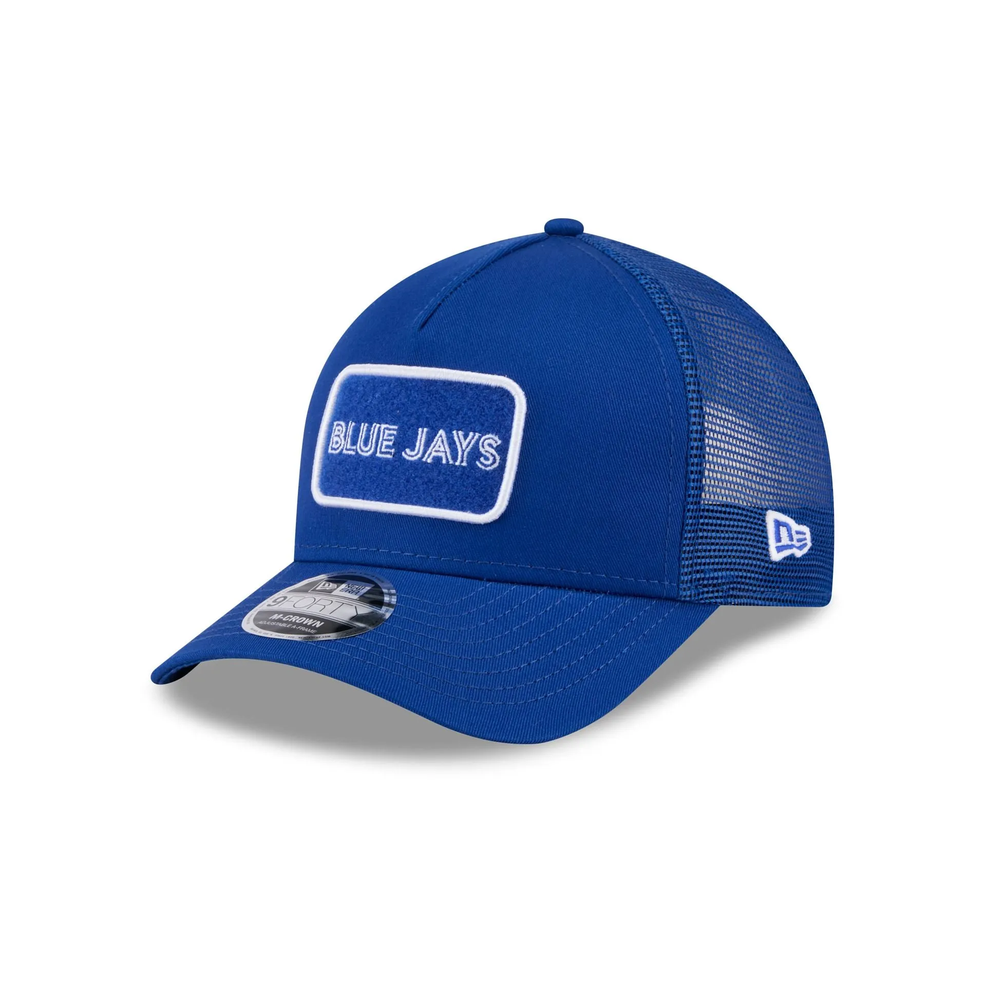 Toronto Blue Jays Tonal Patch 9FORTY M-Crown A-Frame Trucker Hat sold by New Era