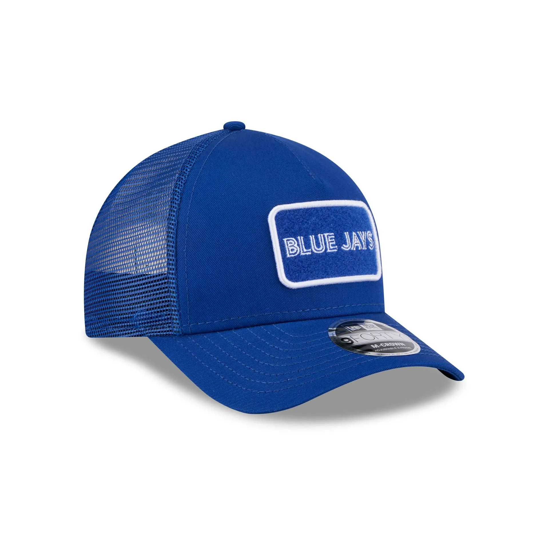 Toronto Blue Jays Tonal Patch 9FORTY M-Crown A-Frame Trucker Hat sold by New Era product image thumbnail 3