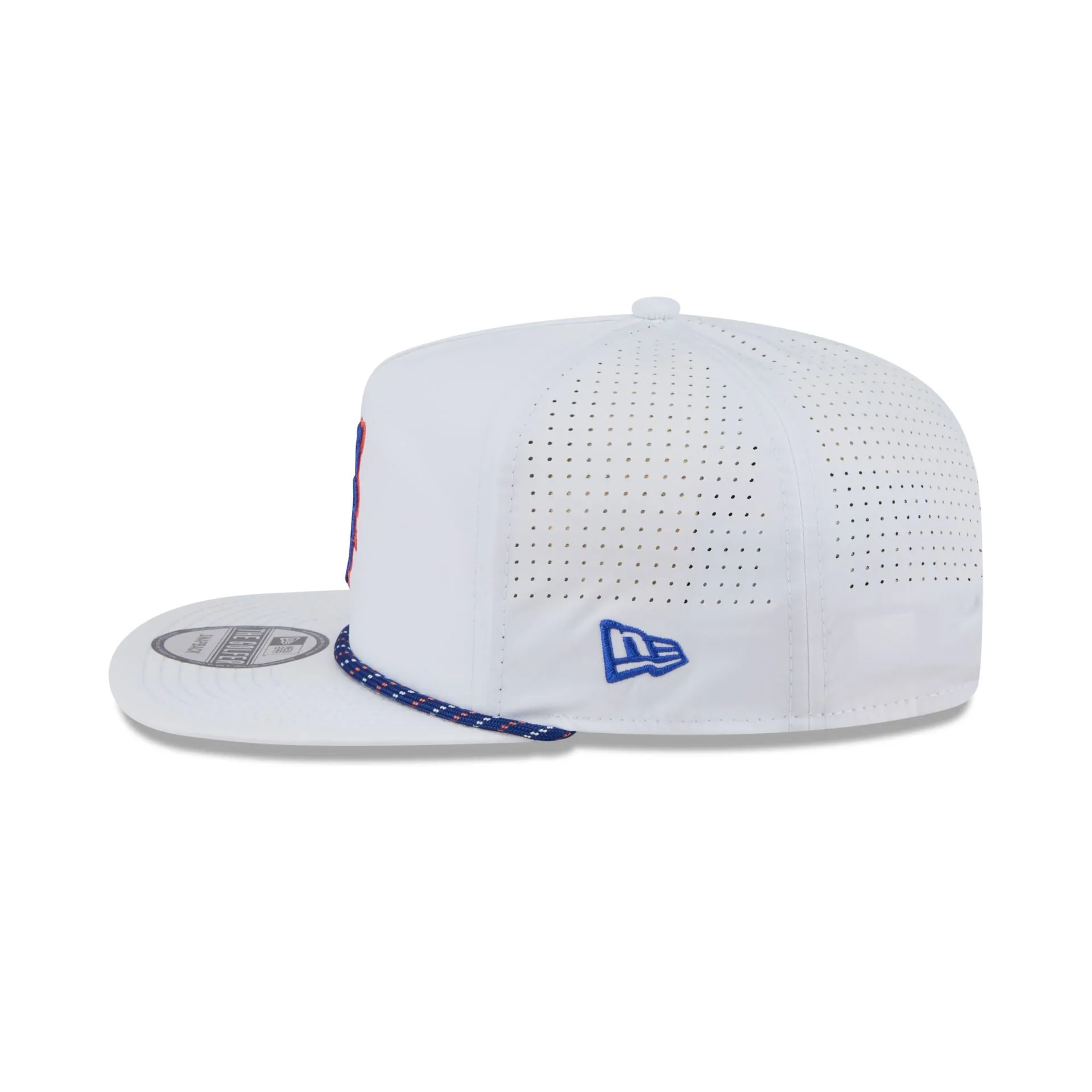 New York Mets Optic White Performance Rope Golfer Hat sold by New Era product image thumbnail 4