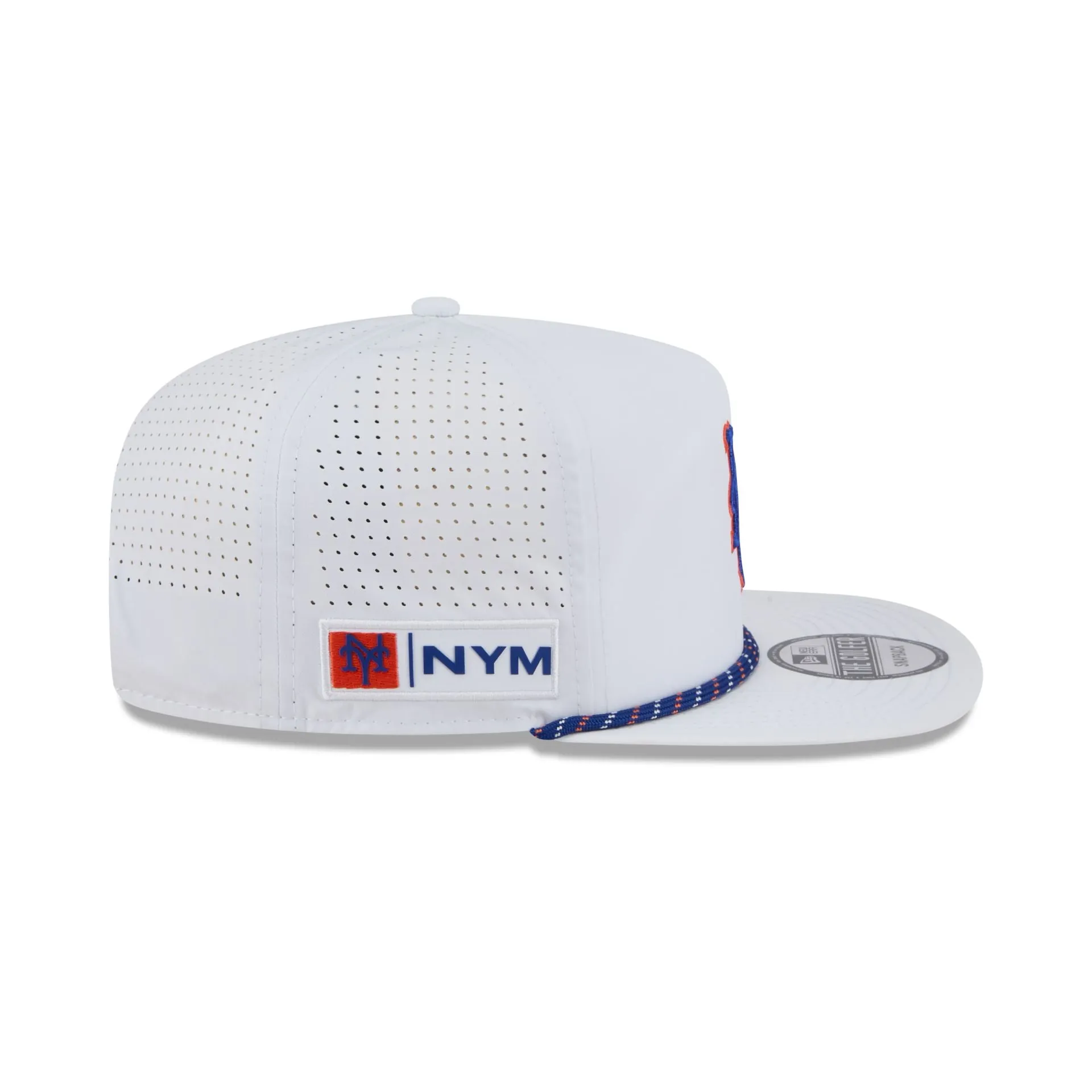 New York Mets Optic White Performance Rope Golfer Hat sold by New Era product image thumbnail 5