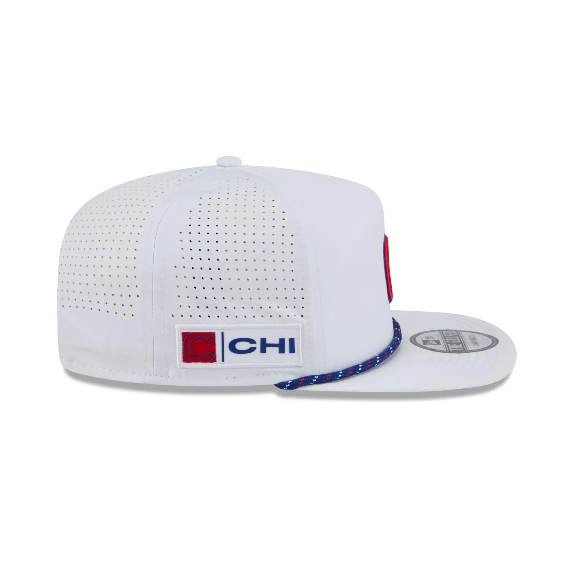 Chicago Cubs Optic White Performance Rope Golfer Hat sold by New Era product image thumbnail 5