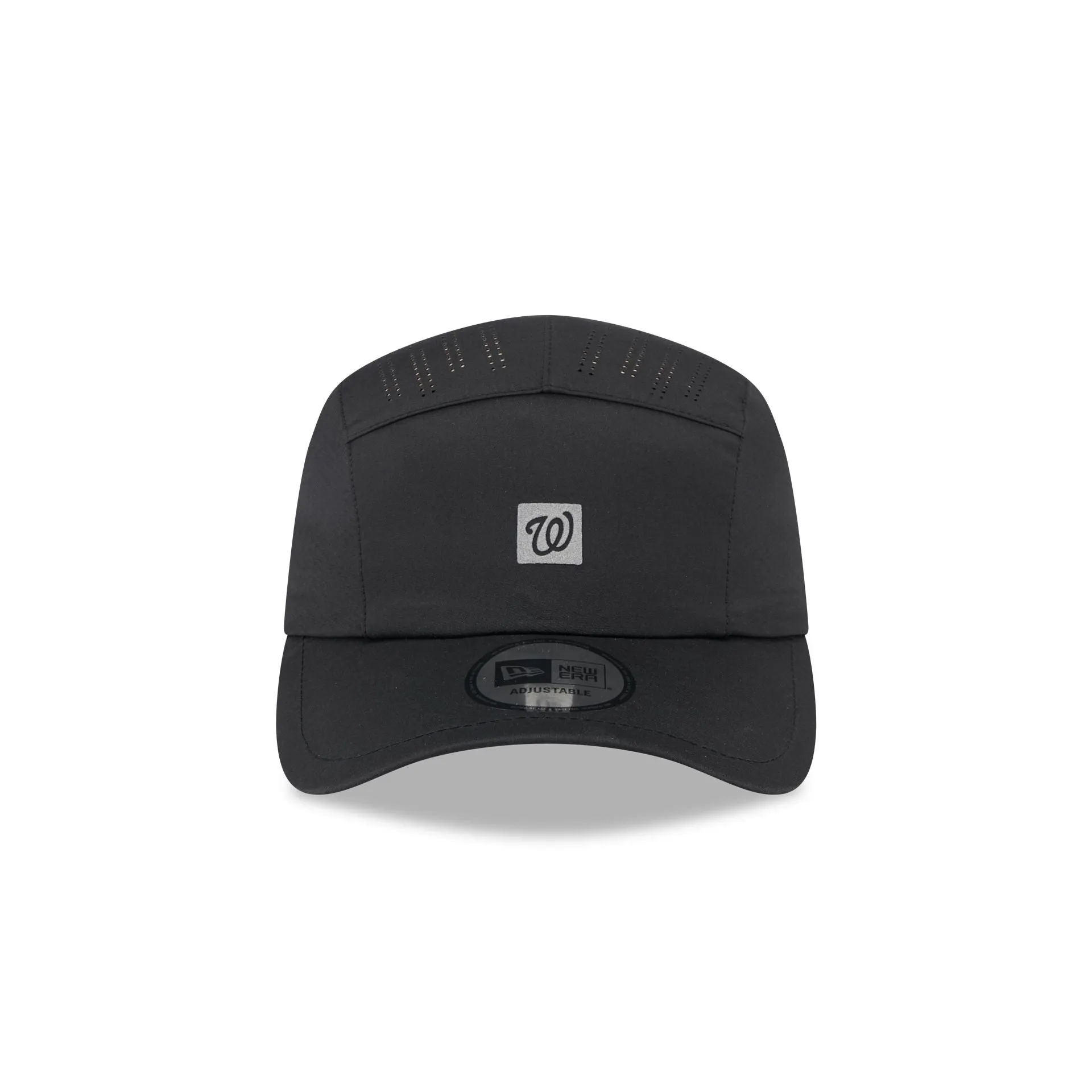 Washington Nationals Black Reflect Runner Adjustable Hat sold by New Era product image thumbnail 2