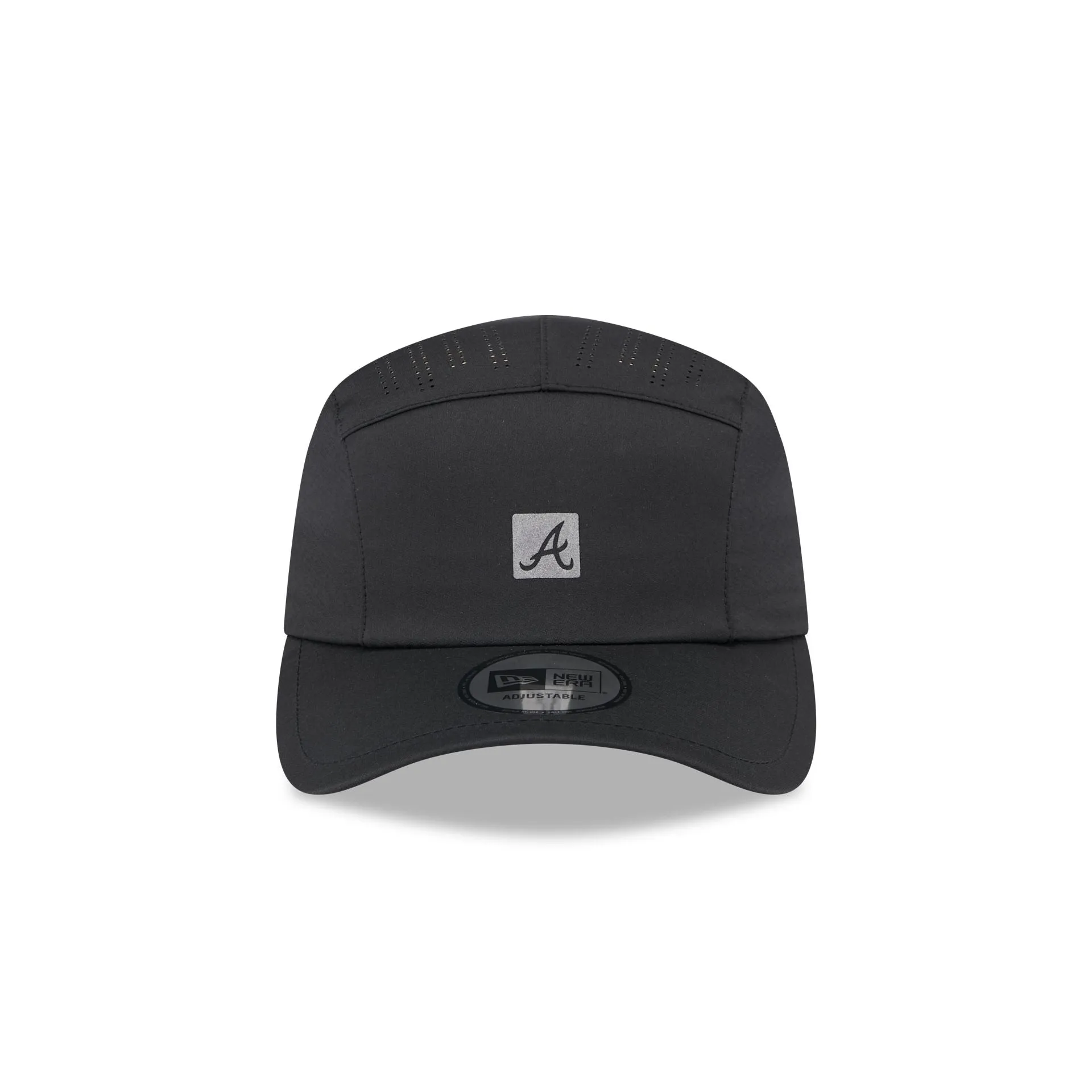 Atlanta Braves Black Reflect Runner Adjustable Hat sold by New Era product image thumbnail 2