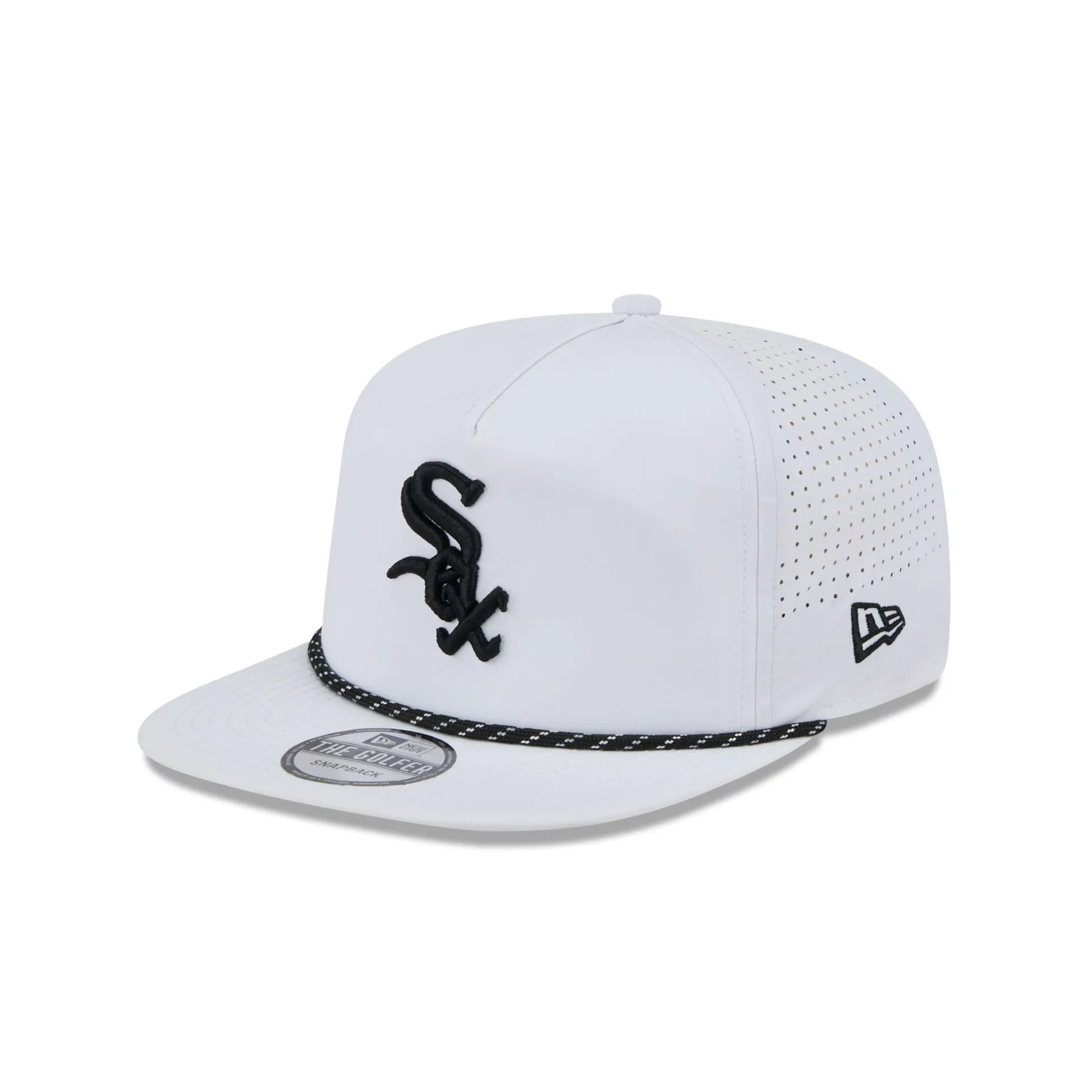 Chicago White Sox Optic White Performance Rope Golfer Hat sold by New Era