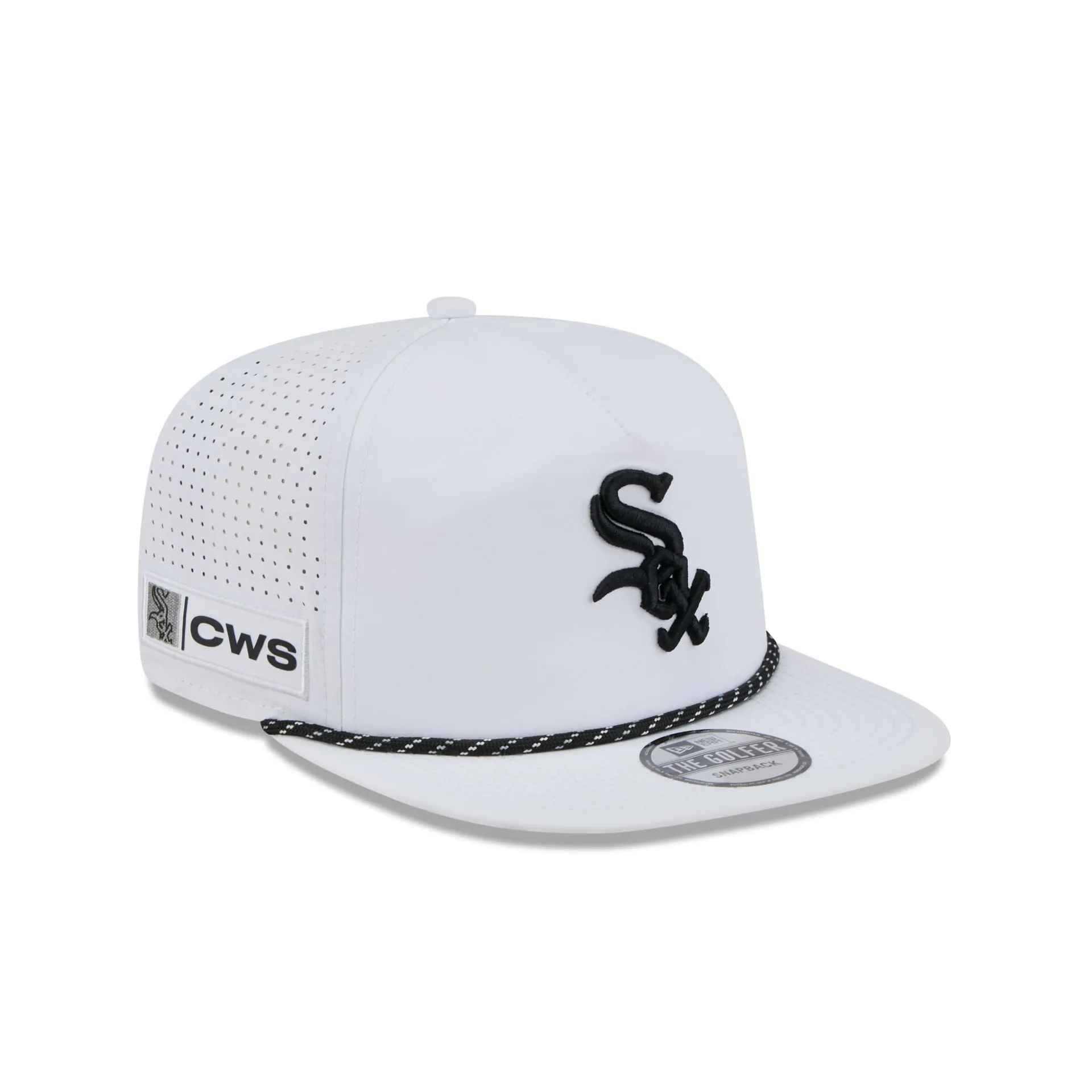 Chicago White Sox Optic White Performance Rope Golfer Hat sold by New Era product image thumbnail 3