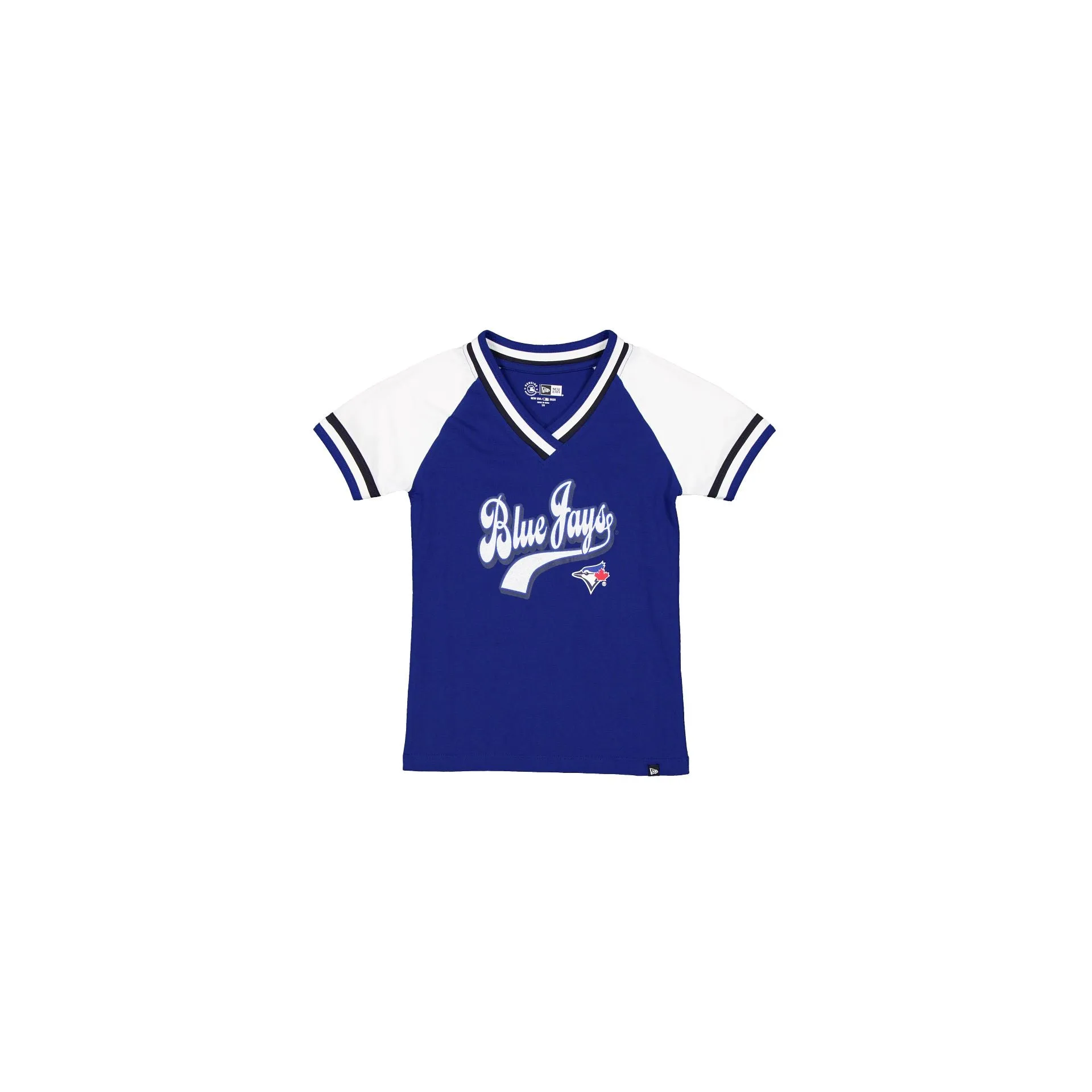 Toronto Blue Jays Girls Baseball T-Shirt sold by New Era