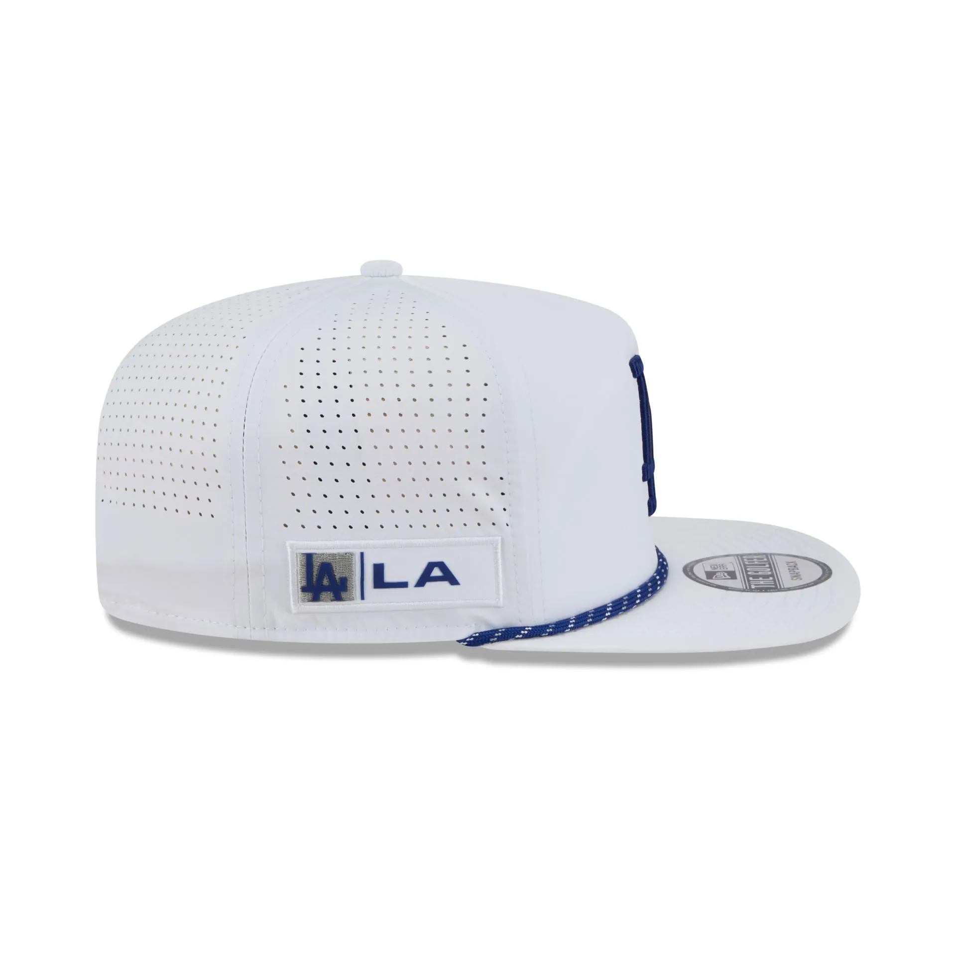 Los Angeles Dodgers Optic White Performance Rope Golfer Hat sold by New Era product image thumbnail 5