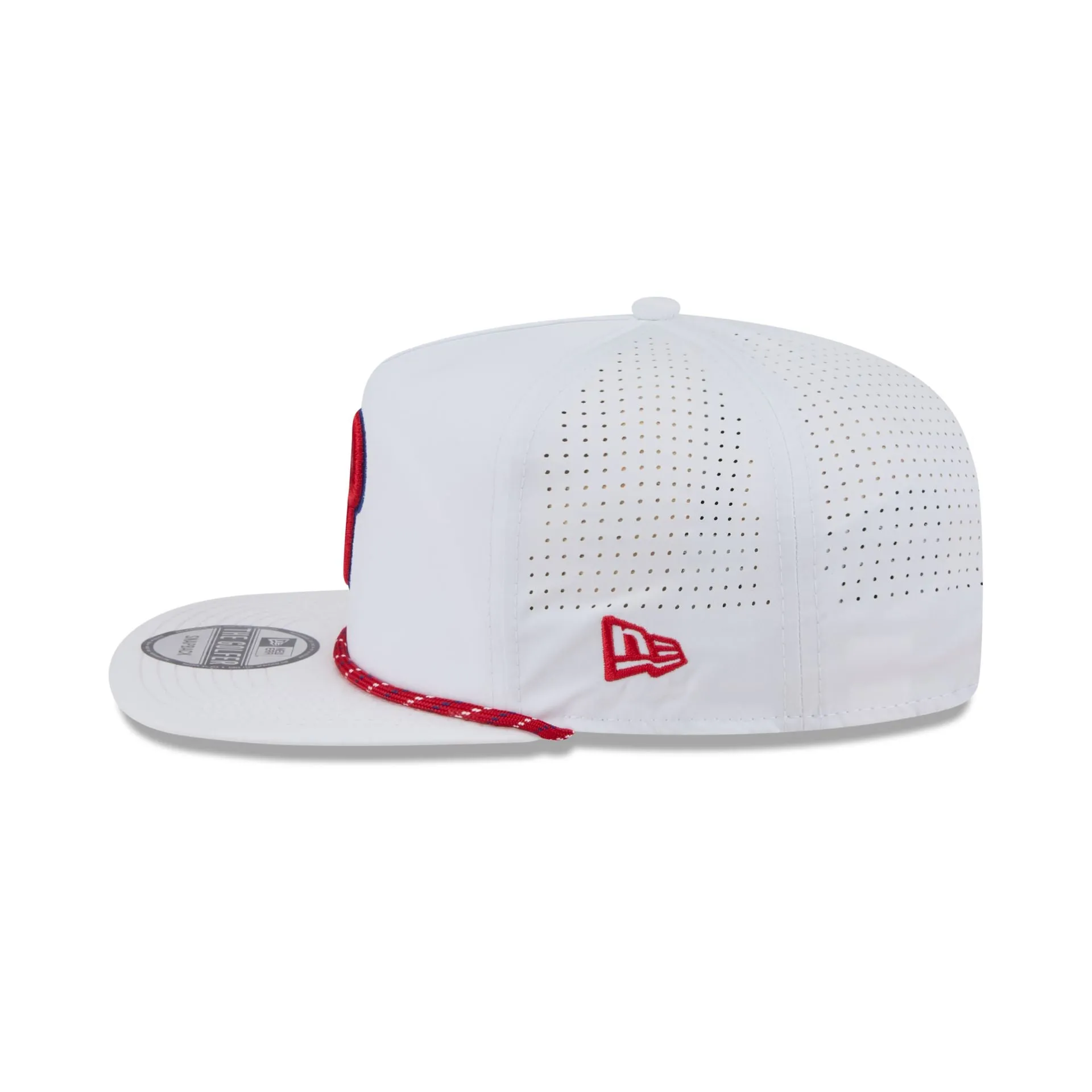 Philadelphia Phillies Optic White Performance Rope Golfer Hat sold by New Era product image thumbnail 4
