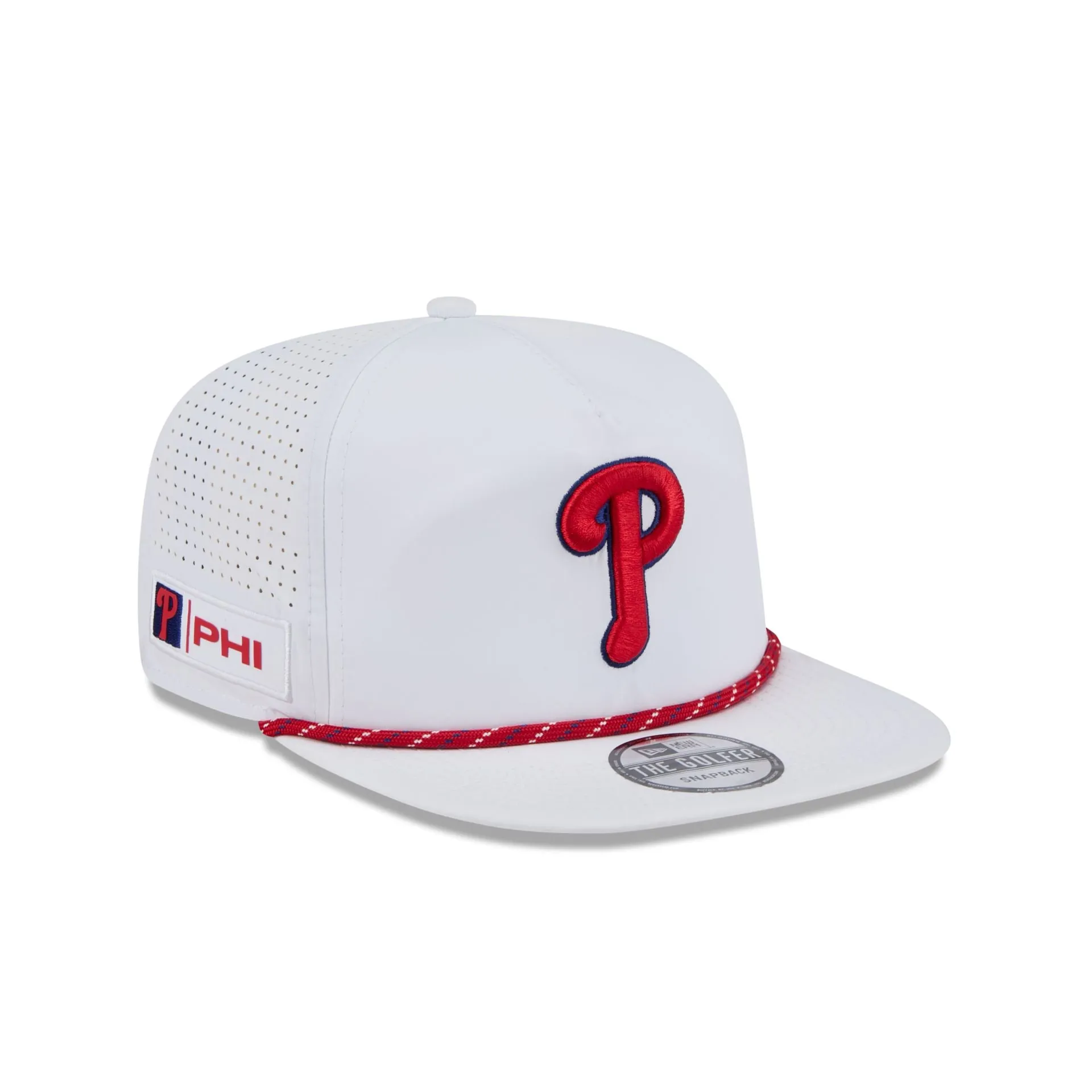 Philadelphia Phillies Optic White Performance Rope Golfer Hat sold by New Era product image thumbnail 3