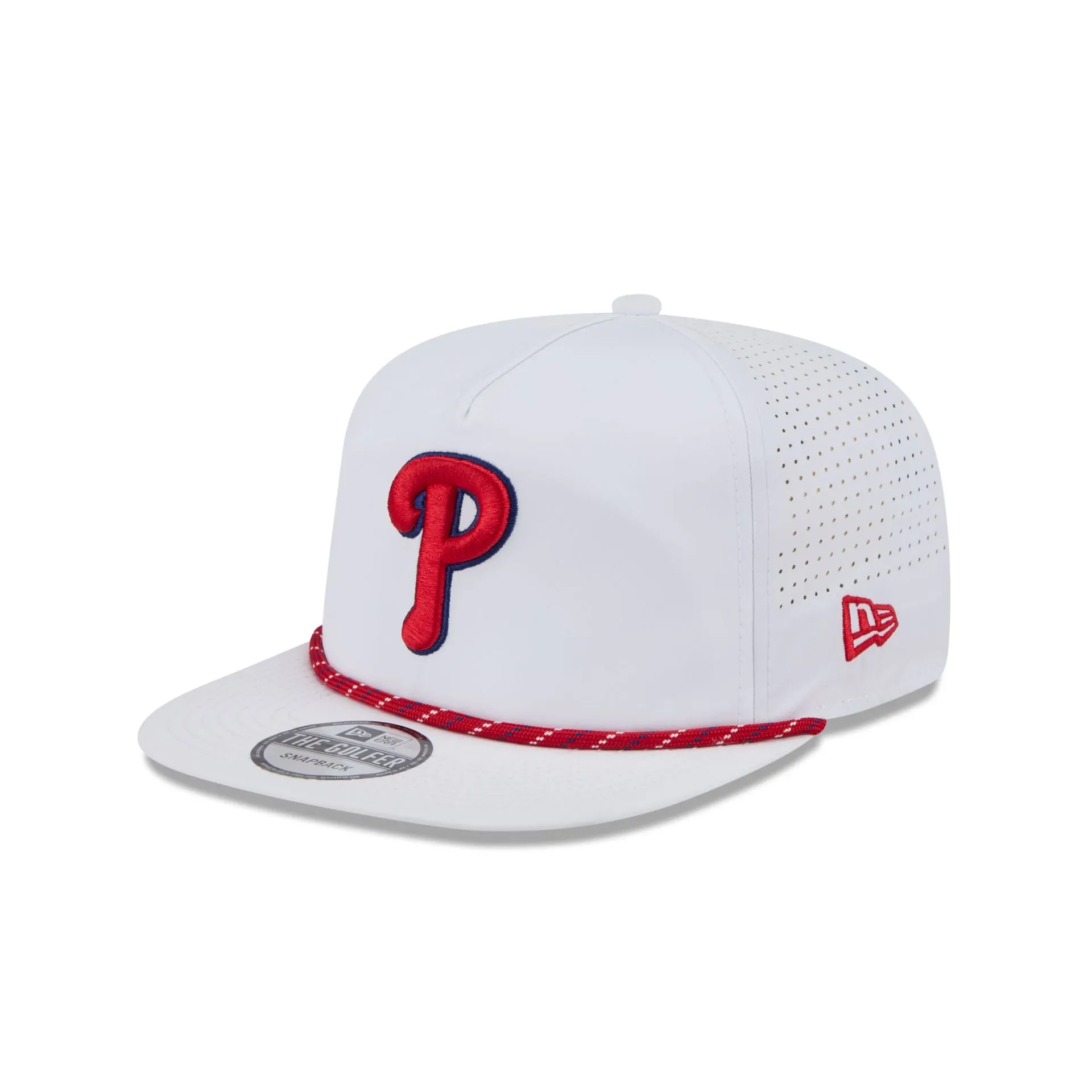 Philadelphia Phillies Optic White Performance Rope Golfer Hat sold by New Era