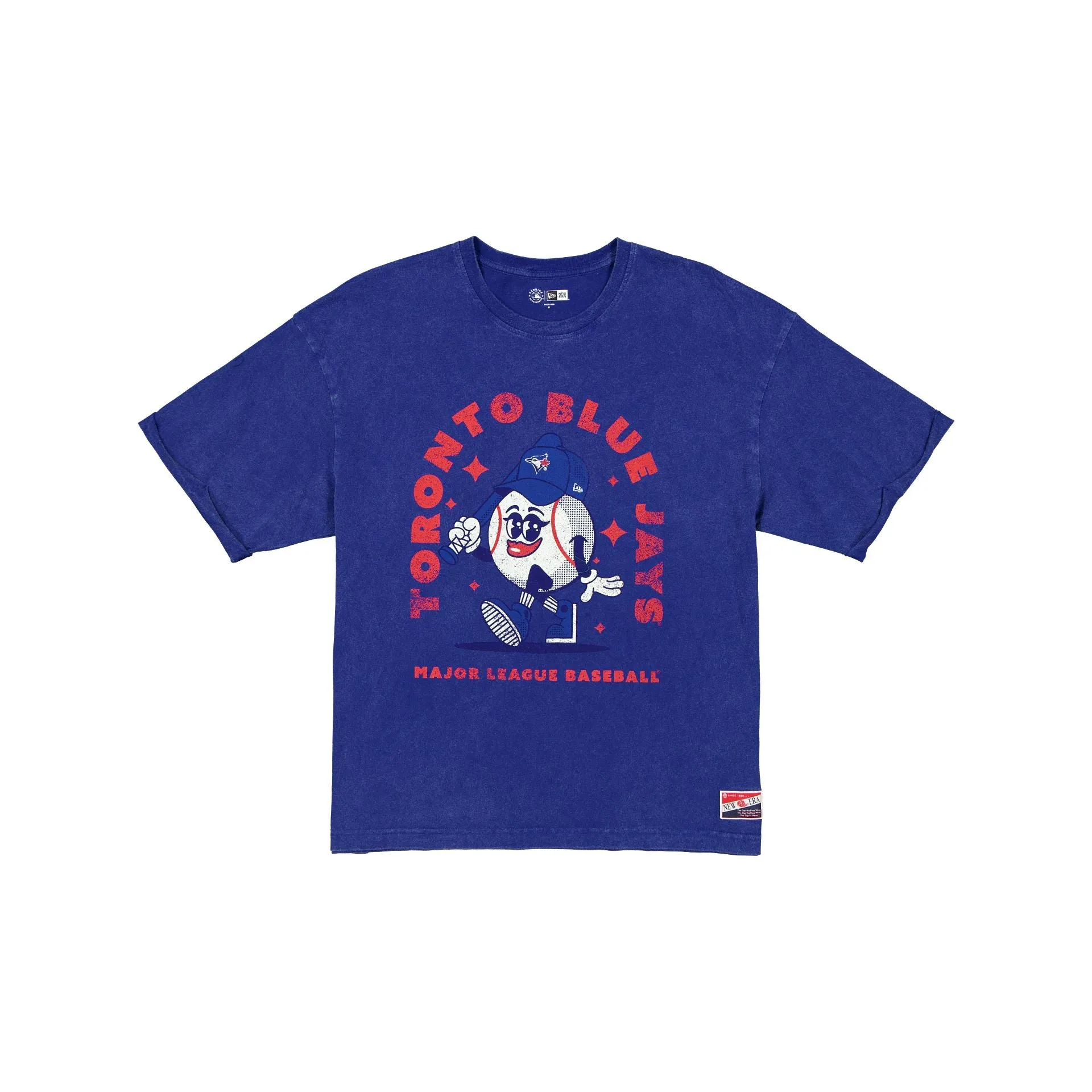 Toronto Blue Jays Throwback Character Women's T-Shirt sold by New Era