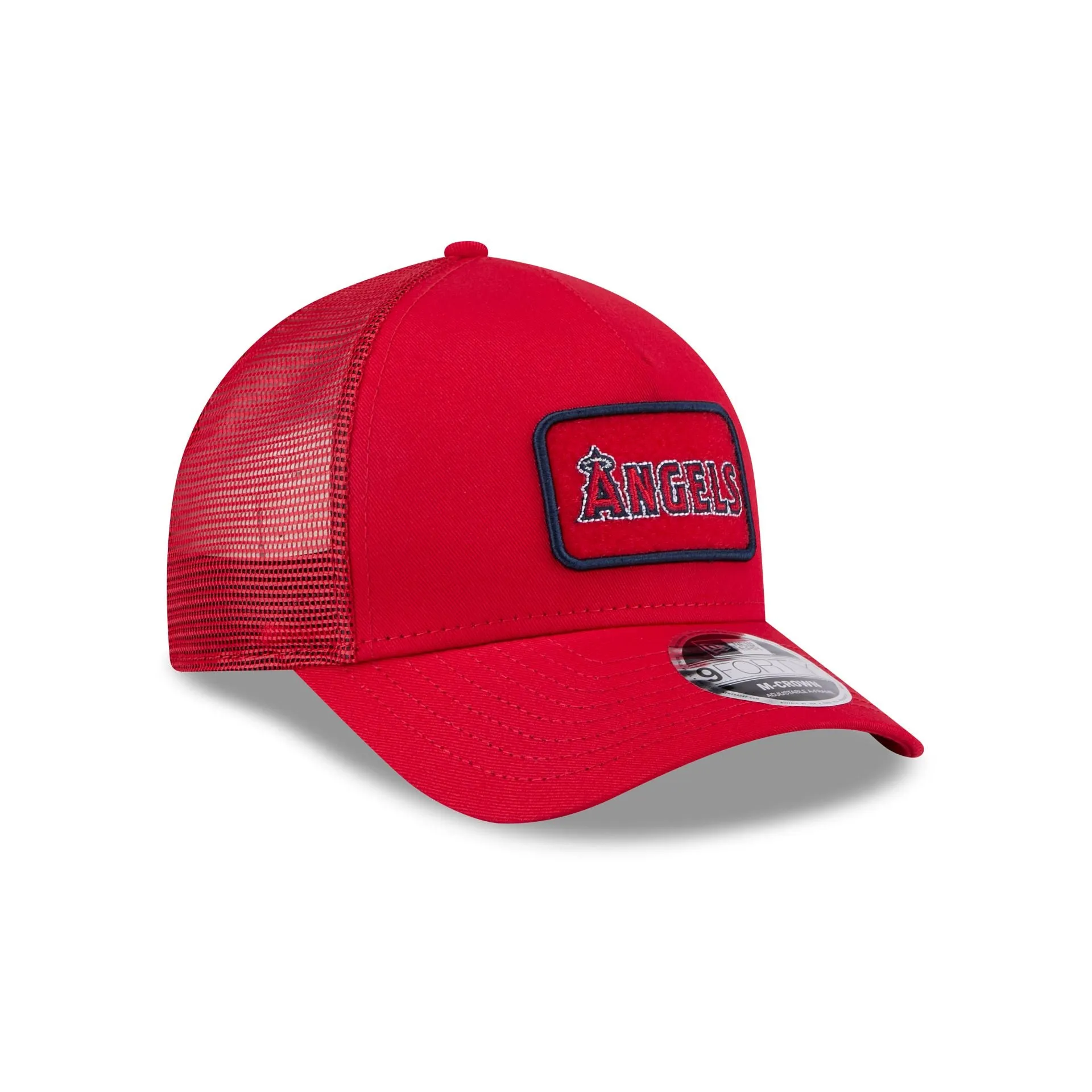 Los Angeles Angels Tonal Patch 9FORTY M-Crown A-Frame Trucker Hat sold by New Era product image thumbnail 3