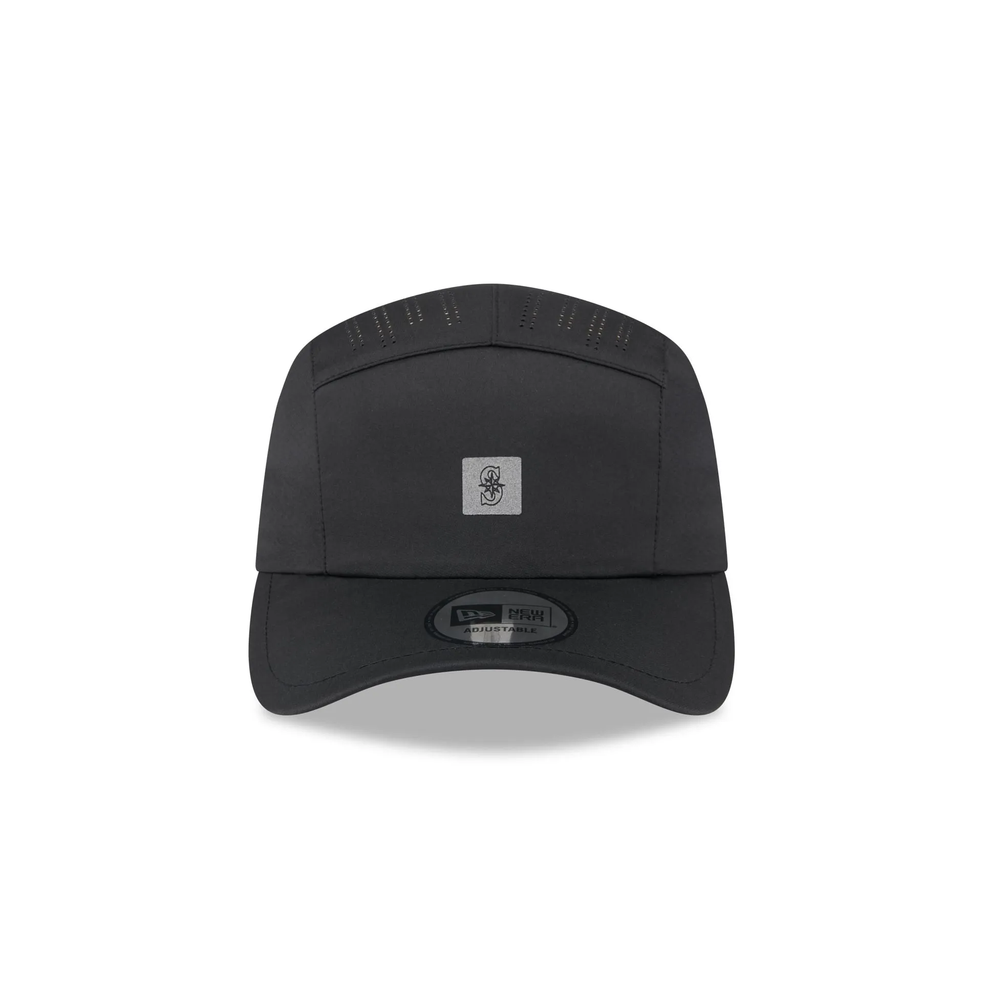 Seattle Mariners Black Reflect Runner Adjustable Hat sold by New Era product image thumbnail 2