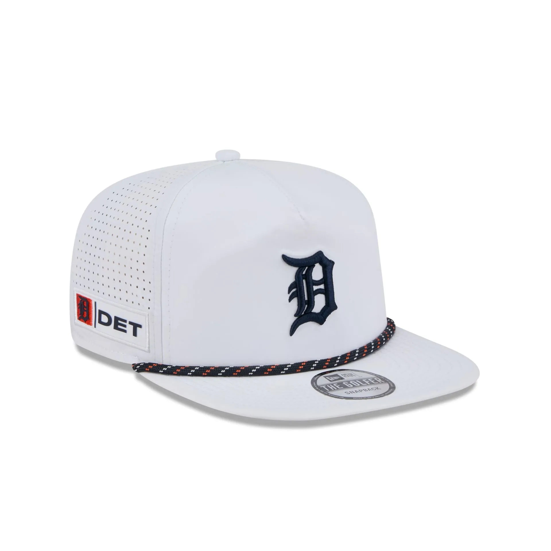 Detroit Tigers Optic White Performance Rope Golfer Hat sold by New Era product image thumbnail 3