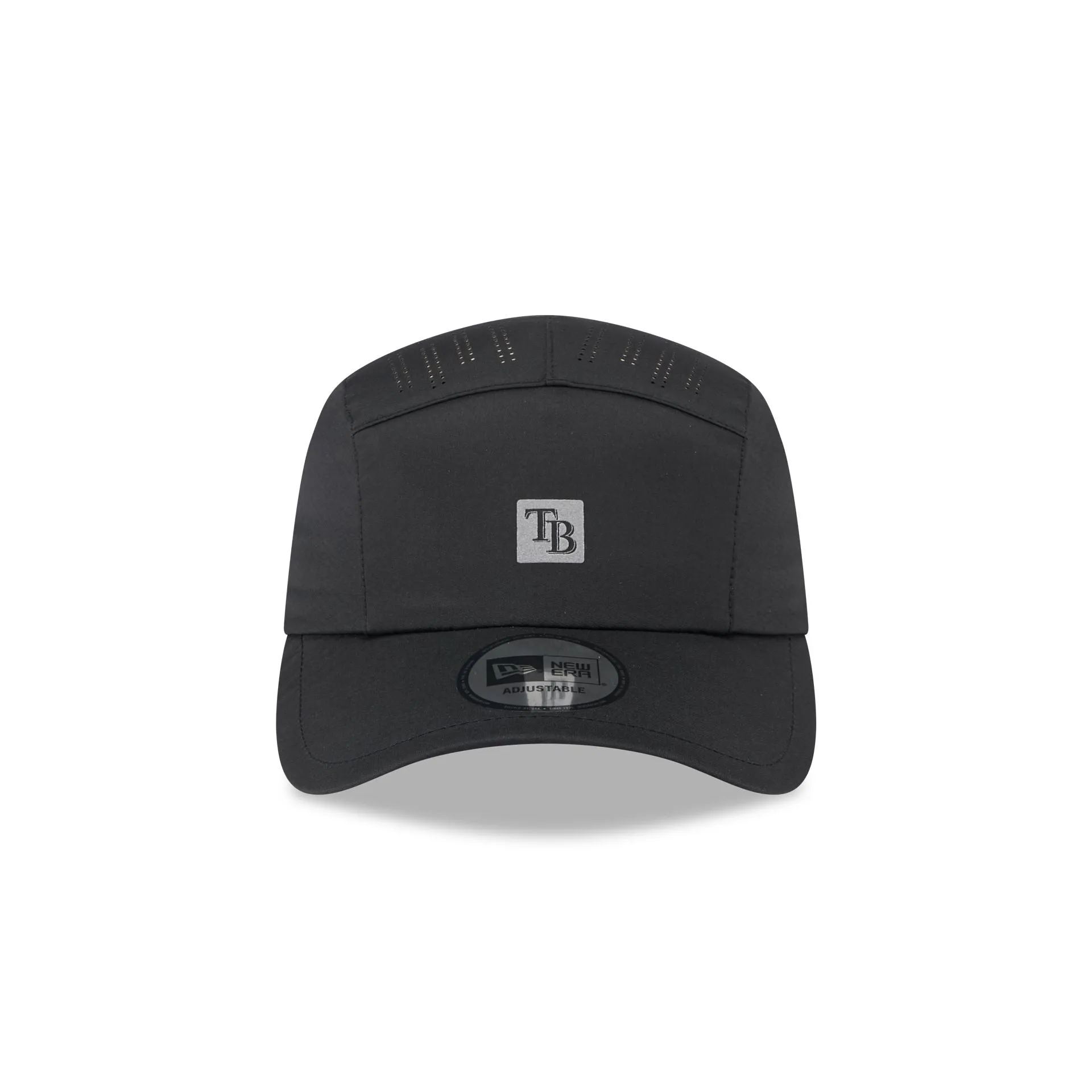 Tampa Bay Rays Black Reflect Runner Adjustable Hat sold by New Era product image thumbnail 2